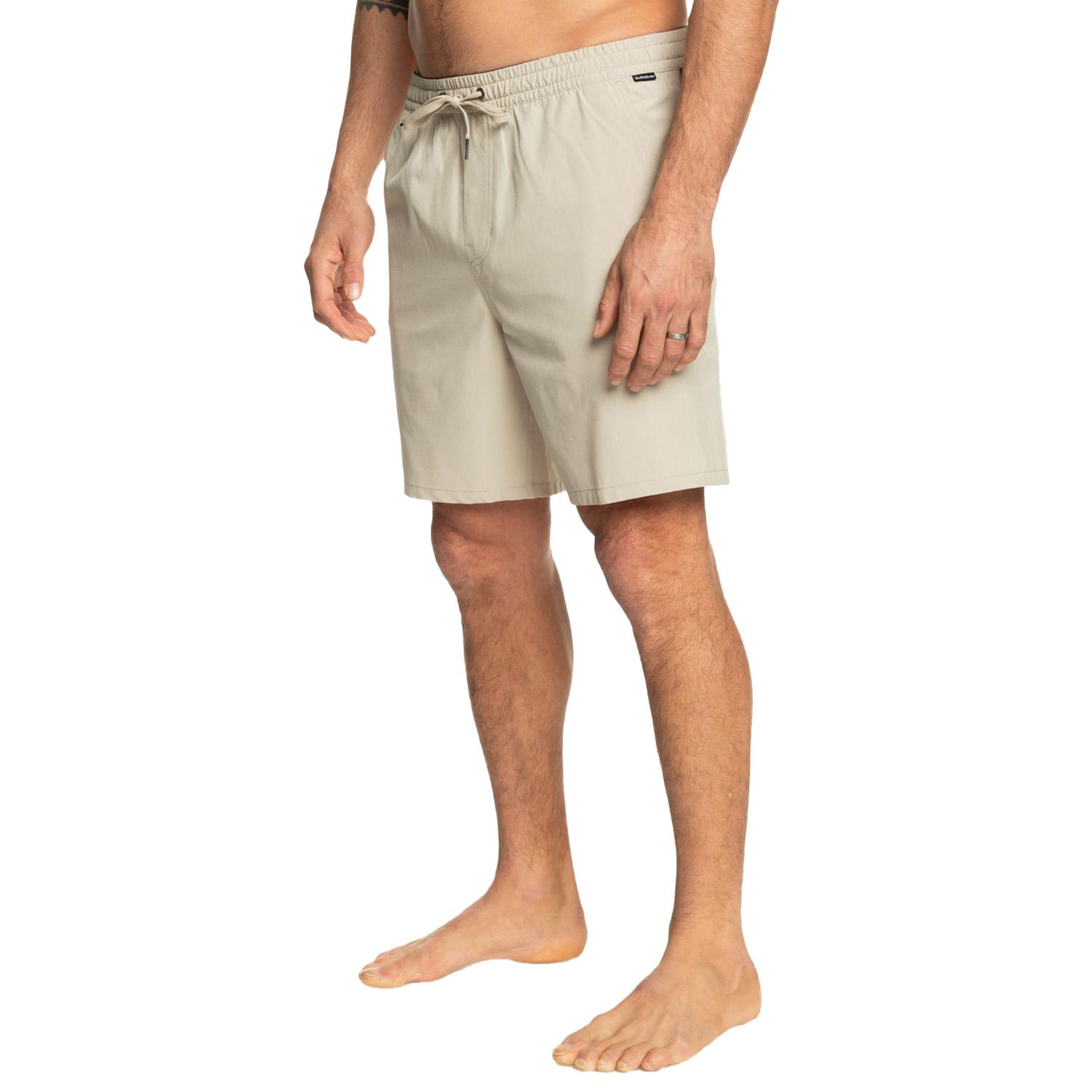 Quiksilver Taxer Amphibian 18 Erkek Bej Walkshort