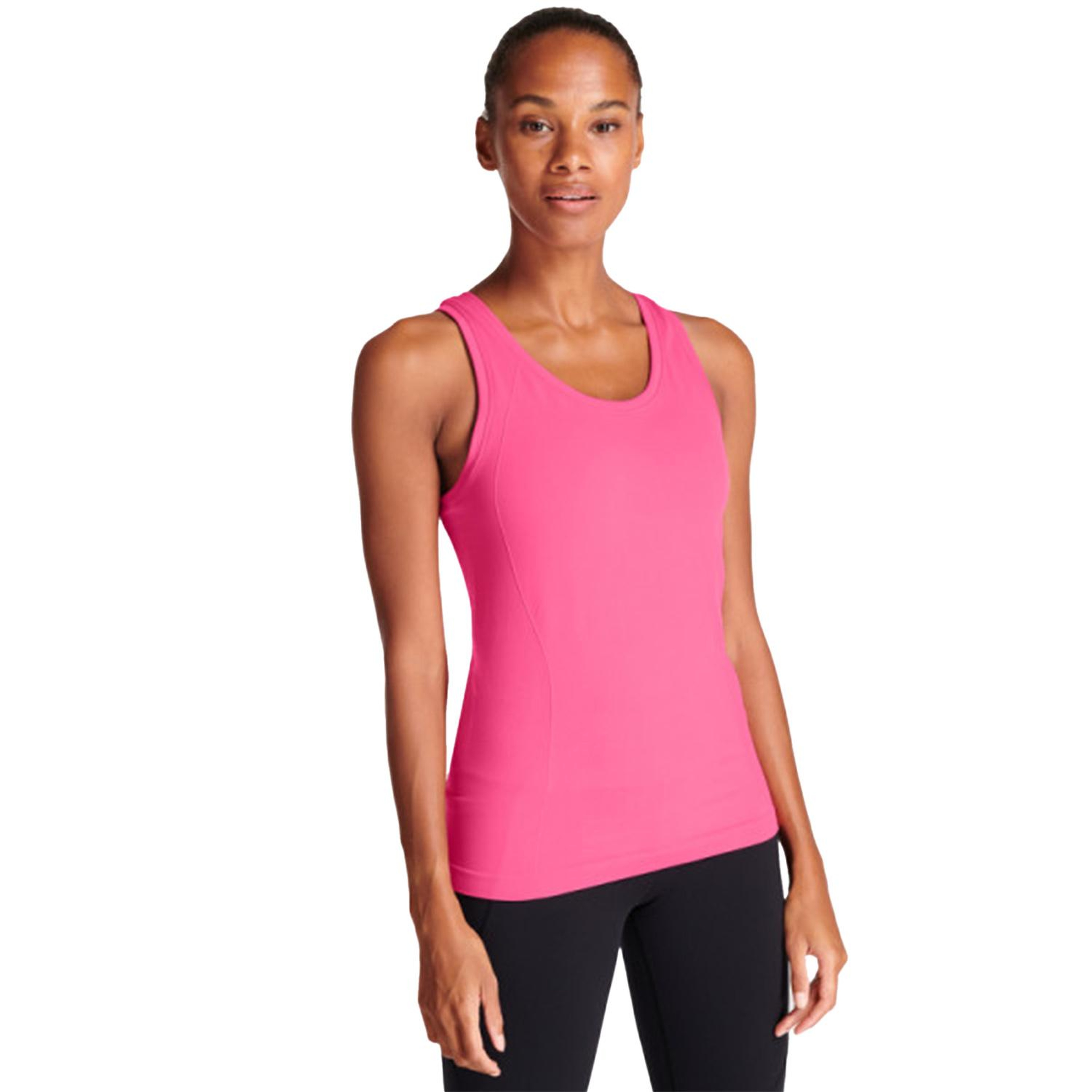 Sweaty Betty Athlete Seamless Workout Kadın Pembe Tank Top