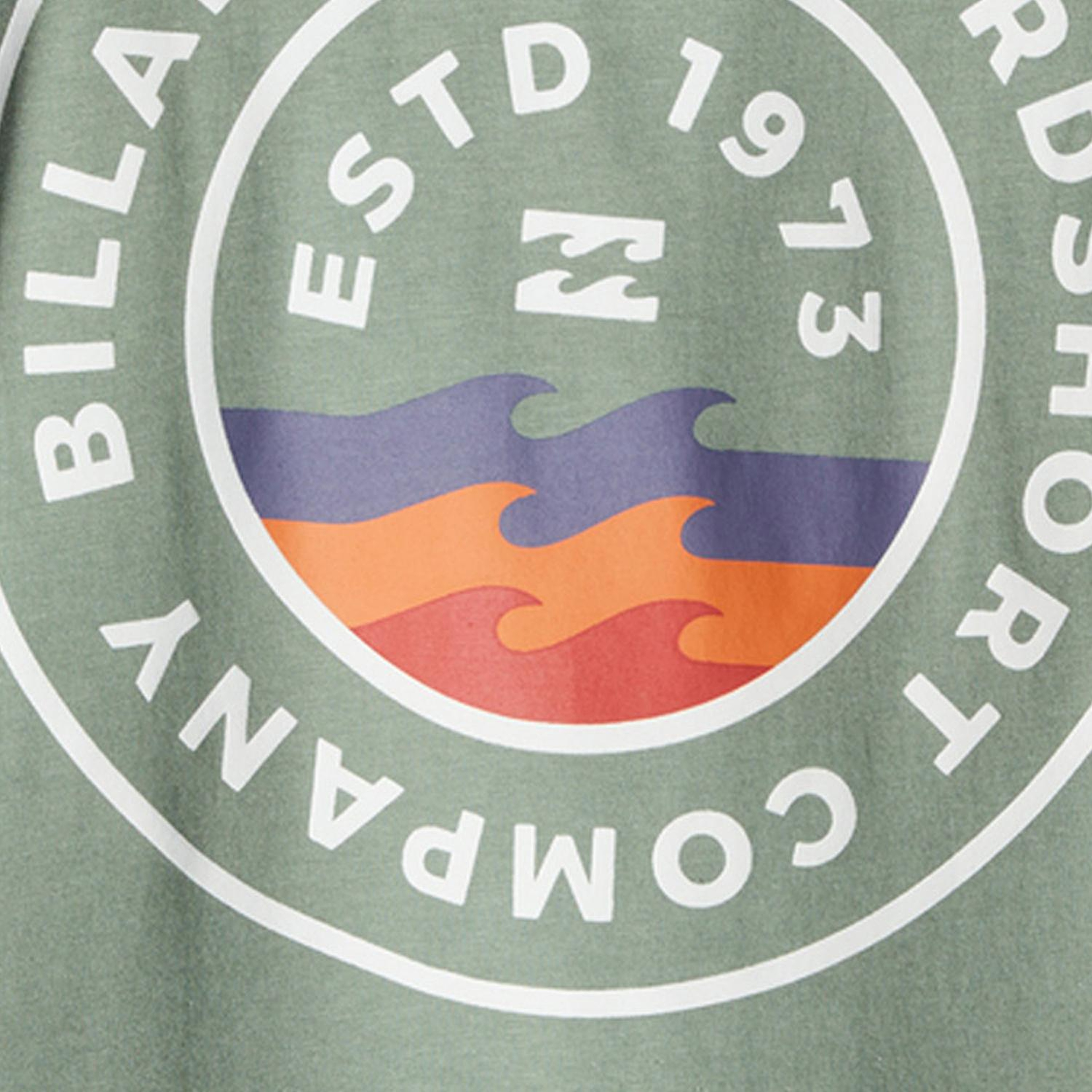 Billabong Walled Ss Erkek Yeşil Tişört