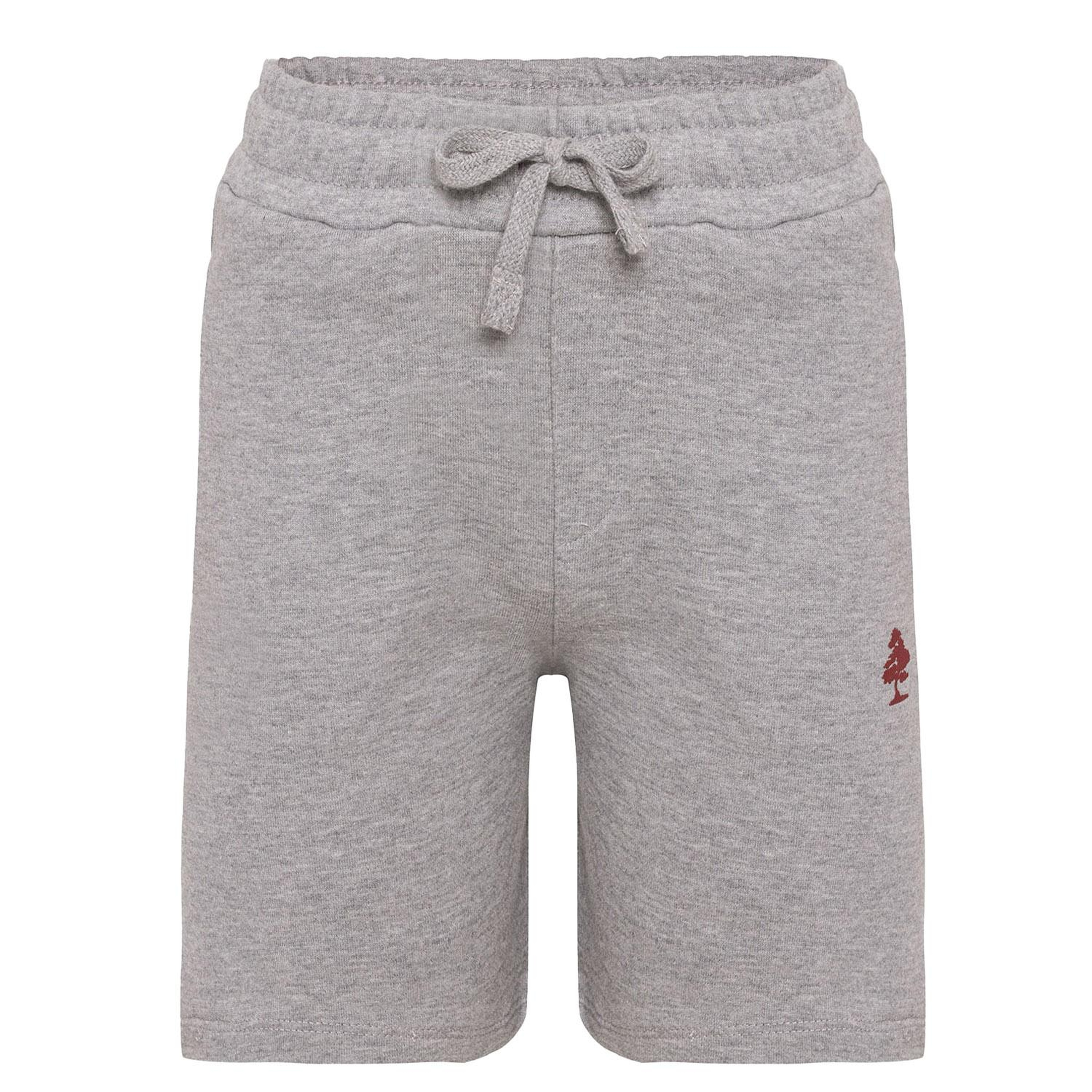 Routefield Soren Unisex Çocuk Gri Şort