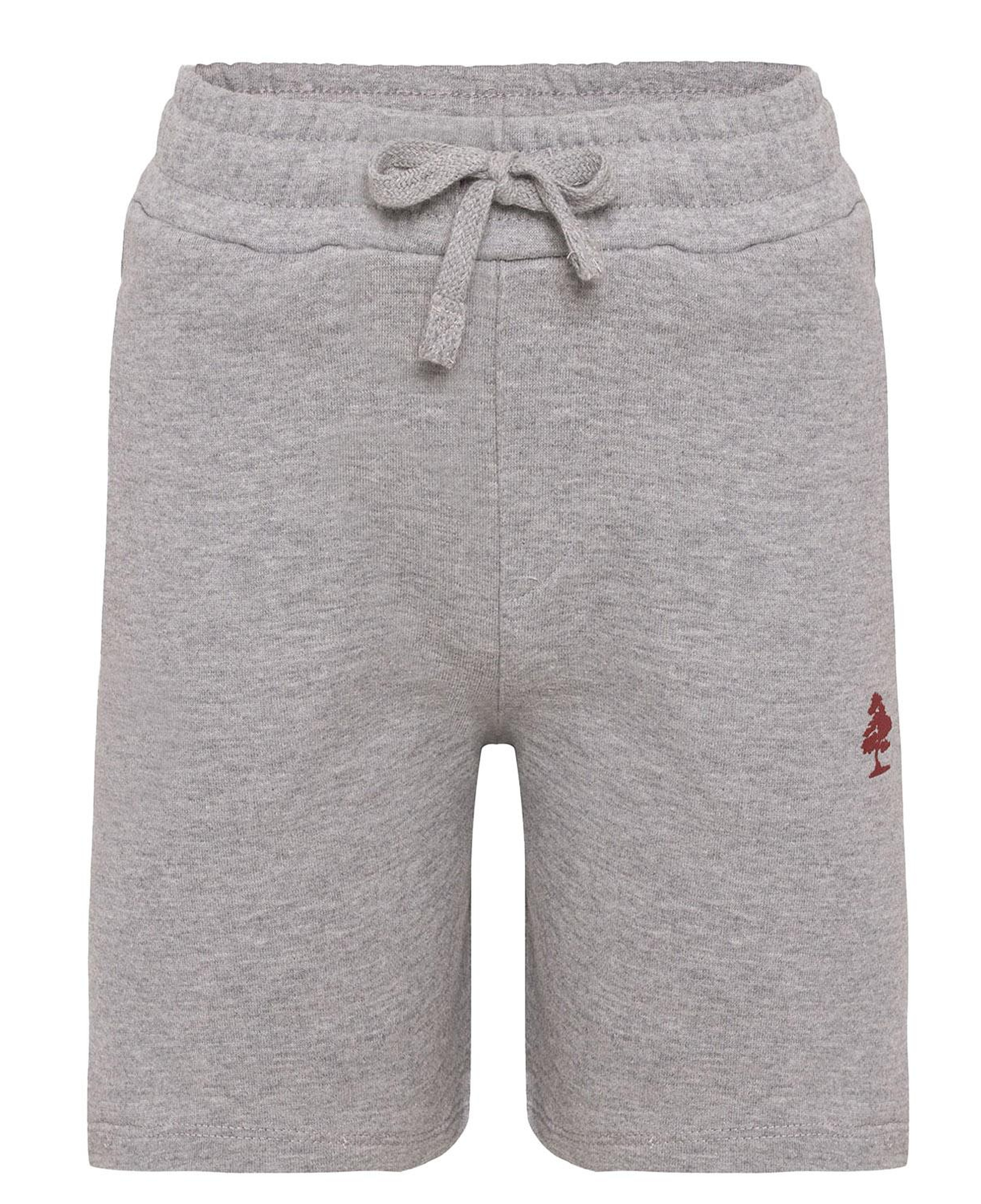 Routefield Soren Unisex Çocuk Gri Şort