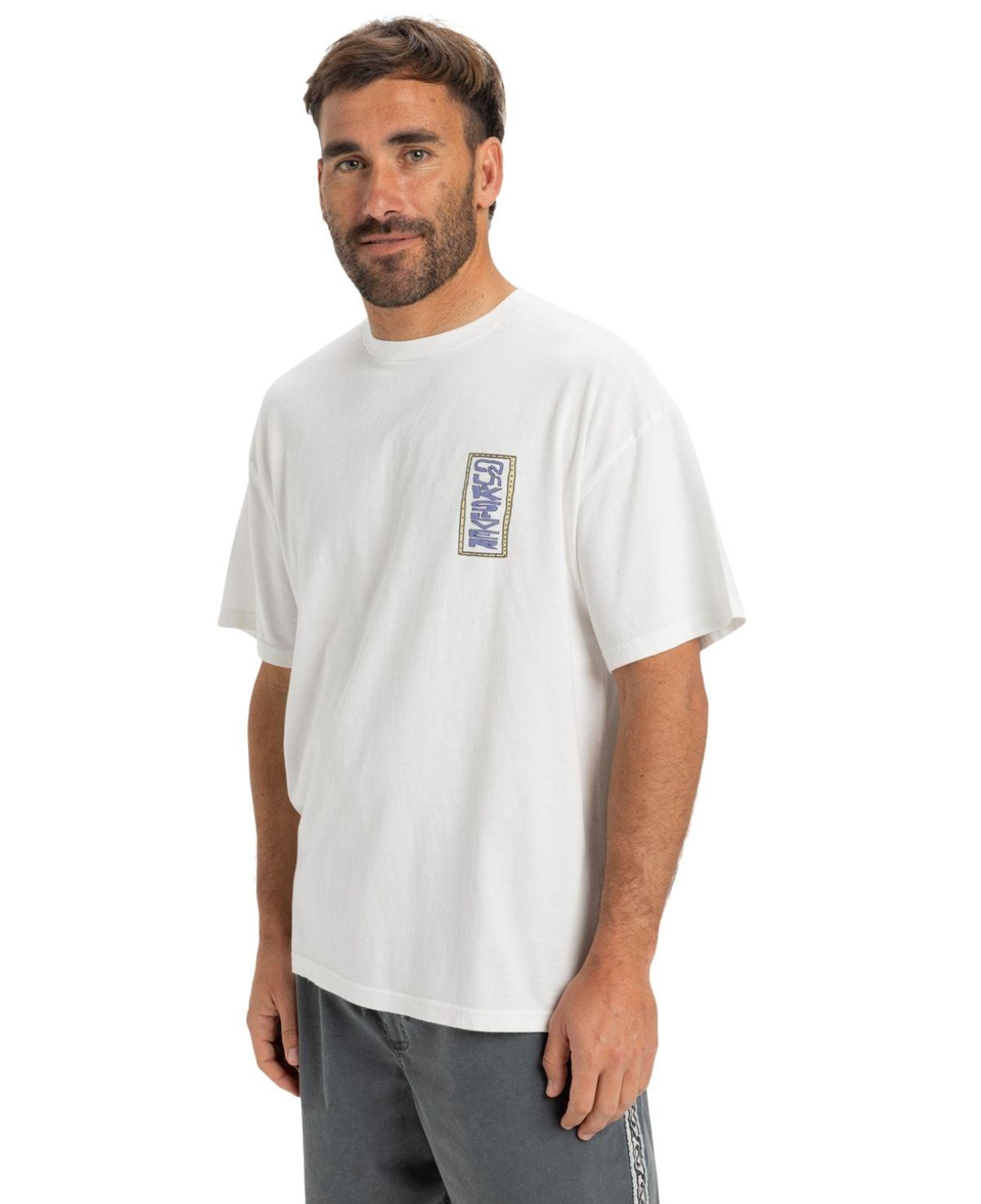 Quiksilver Gh Qs Sunrise Bowl Erkek Beyaz Tişört