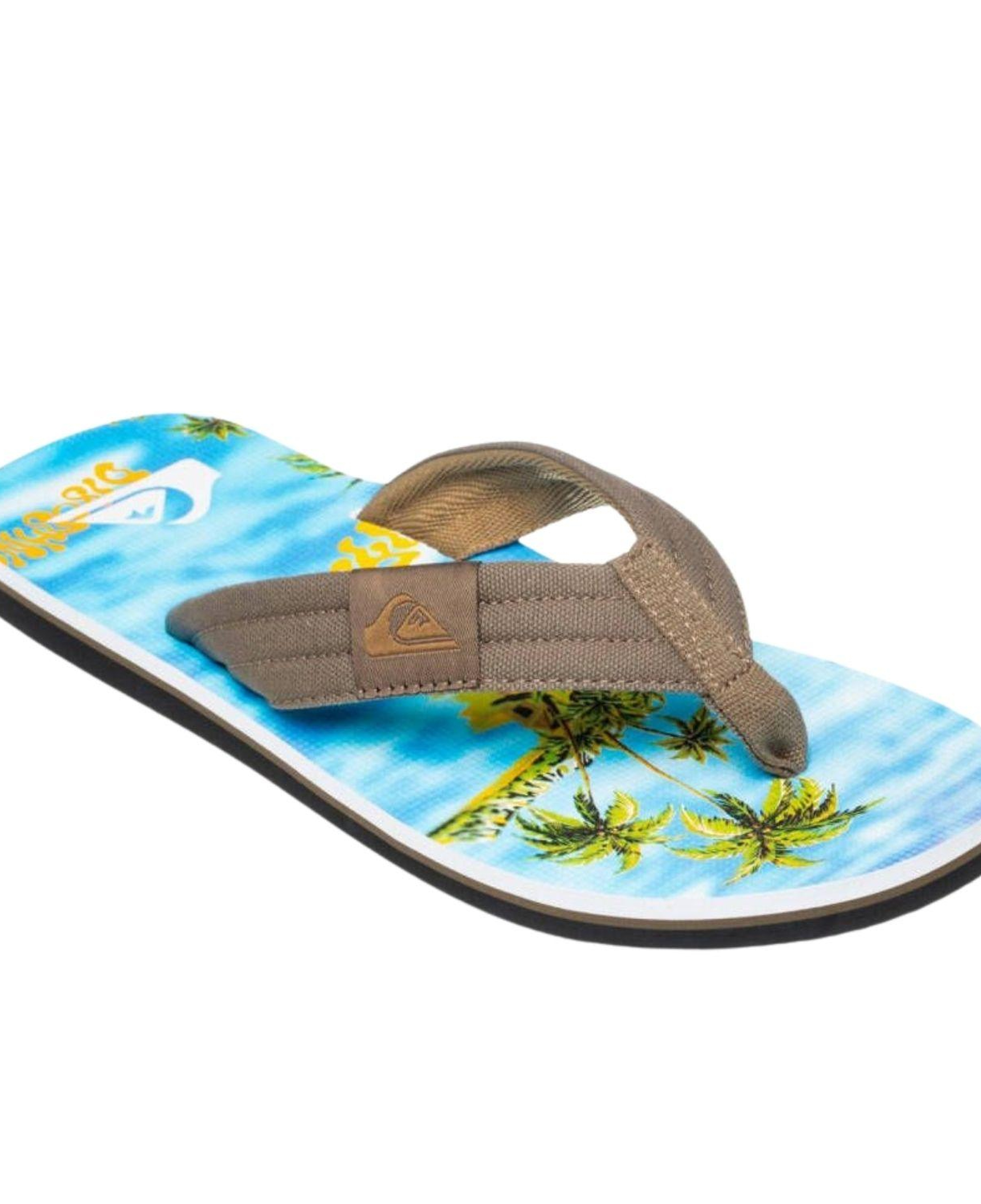 Quiksilver Molokai Layback II Erkek Mavi Terlik