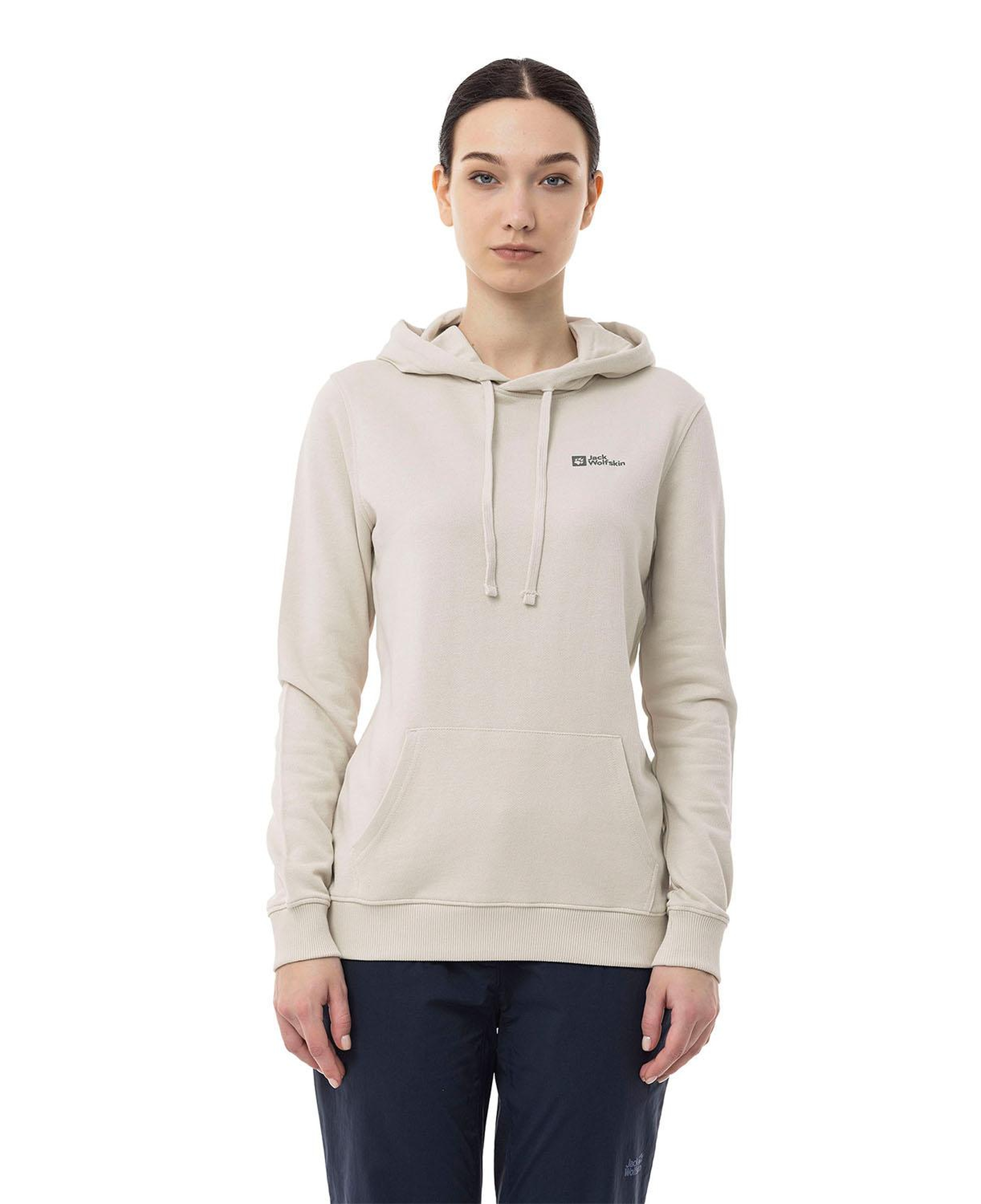 Jack Wolfskin Alice Hoody Kadın Bej Sweatshirt