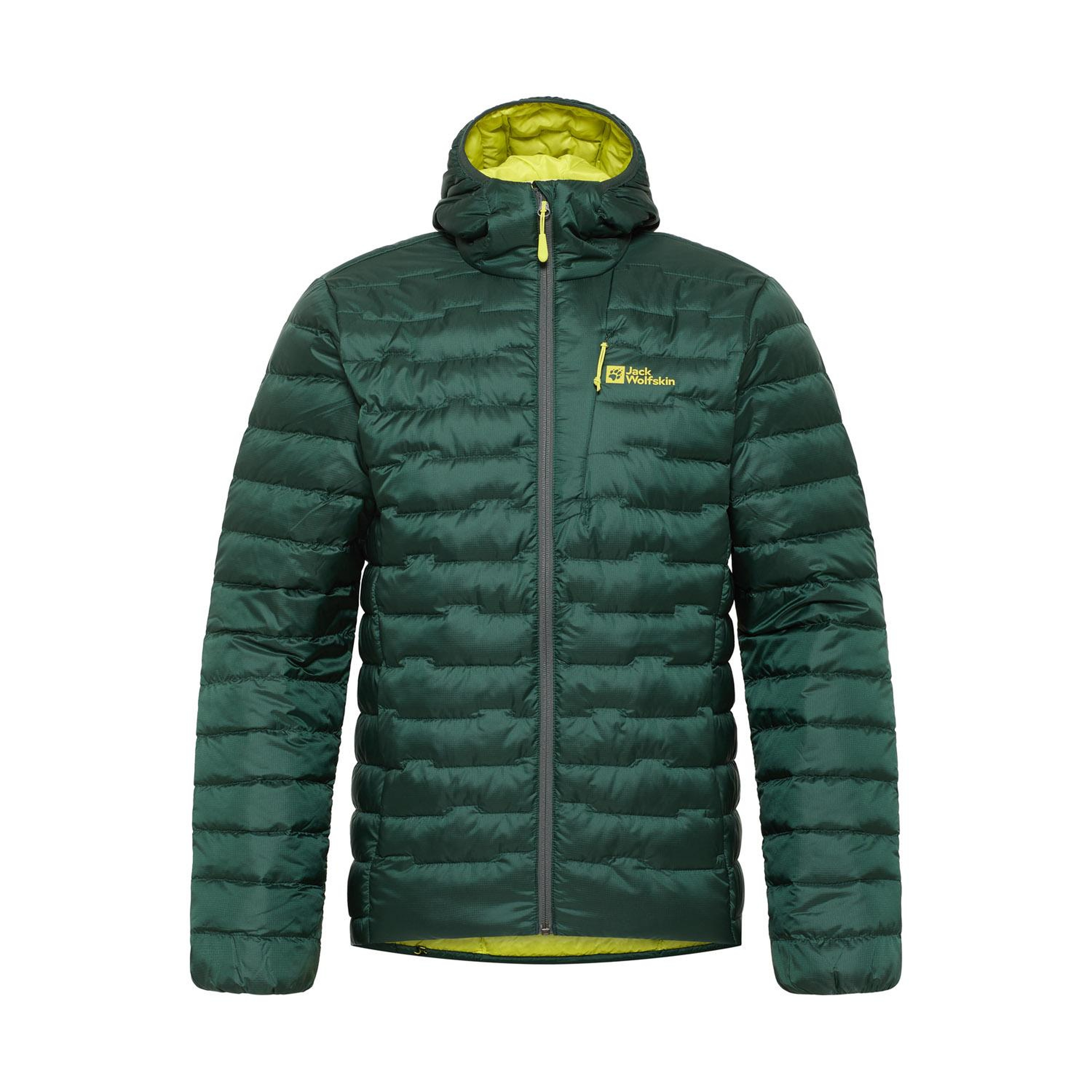Jack Wolfskin Passamani Down Hoody Erkek Yeşil Outdoor Ceketi