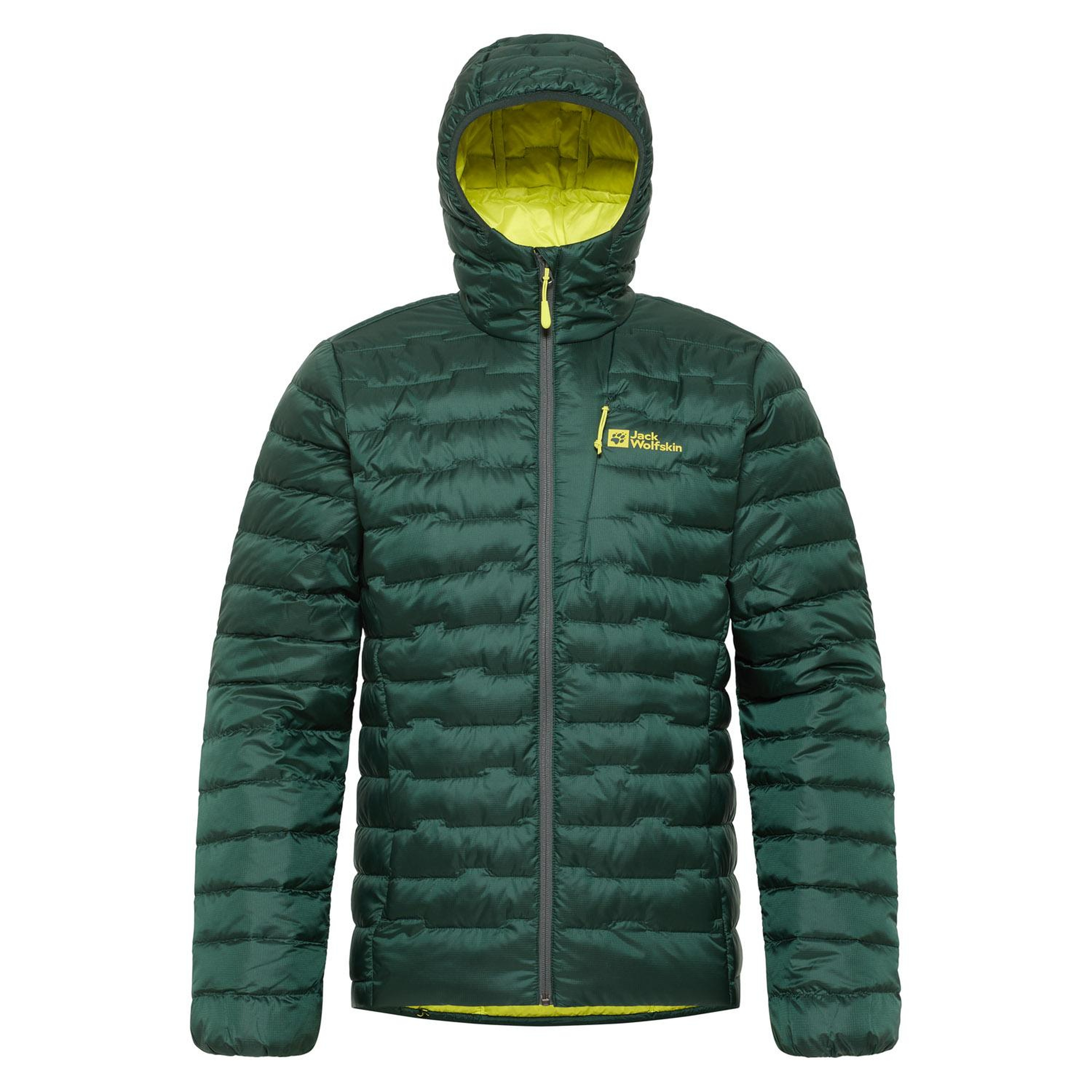 Jack Wolfskin Passamani Down Hoody Erkek Yeşil Outdoor Ceketi