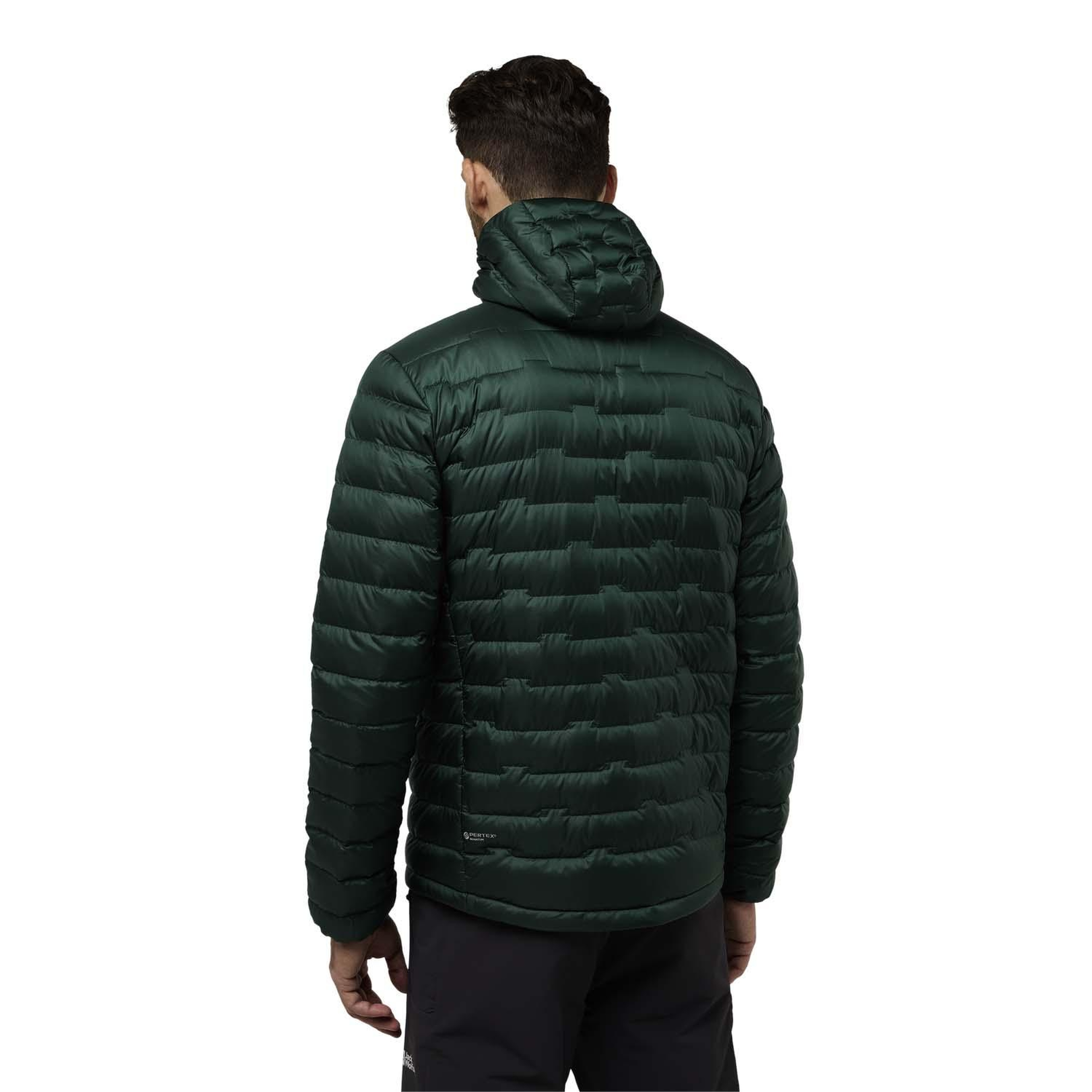 Jack Wolfskin Passamani Down Hoody Erkek Yeşil Outdoor Ceketi