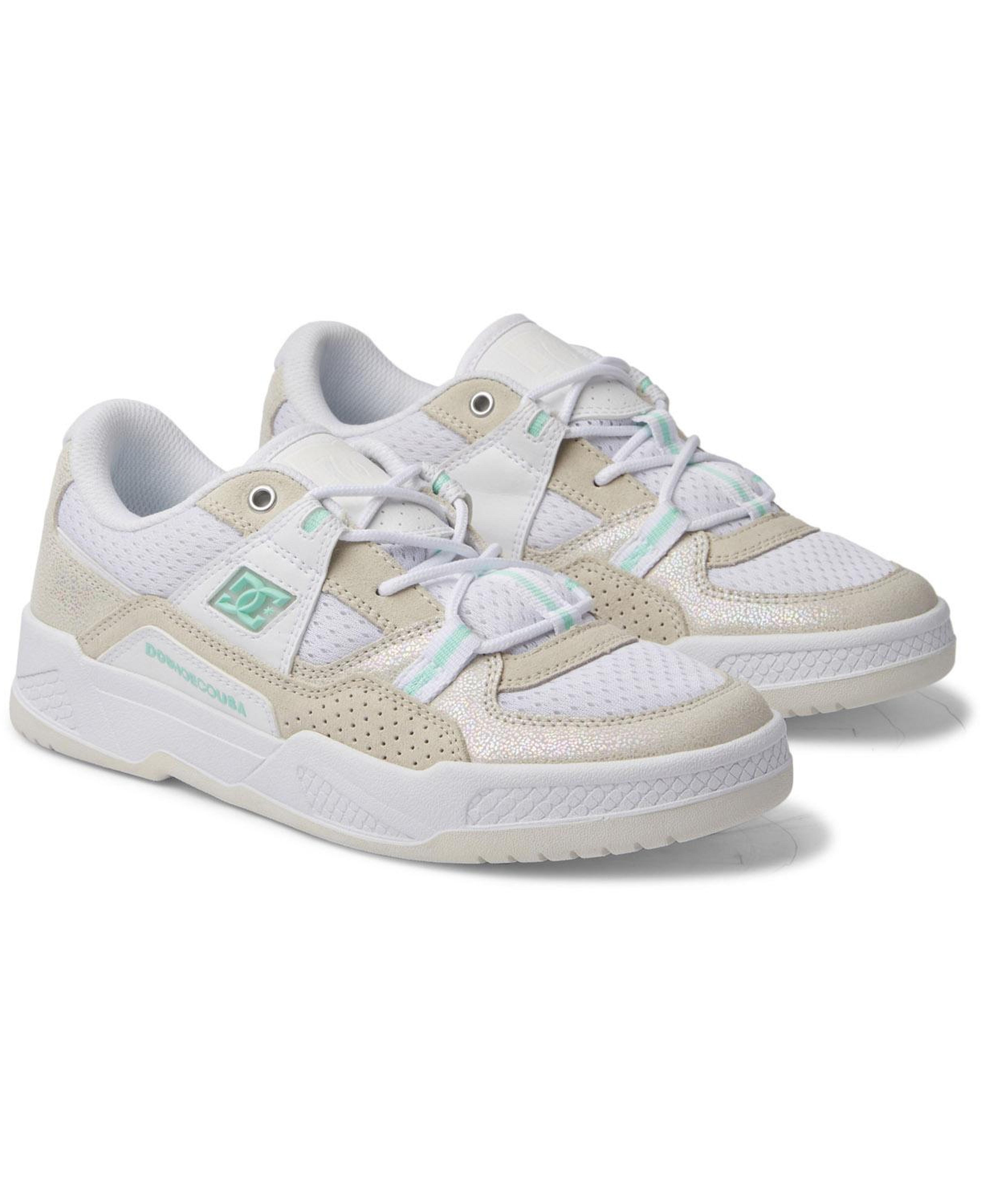 DC Kadın Ayakkabı Construct Beyaz/Beyaz Monogram