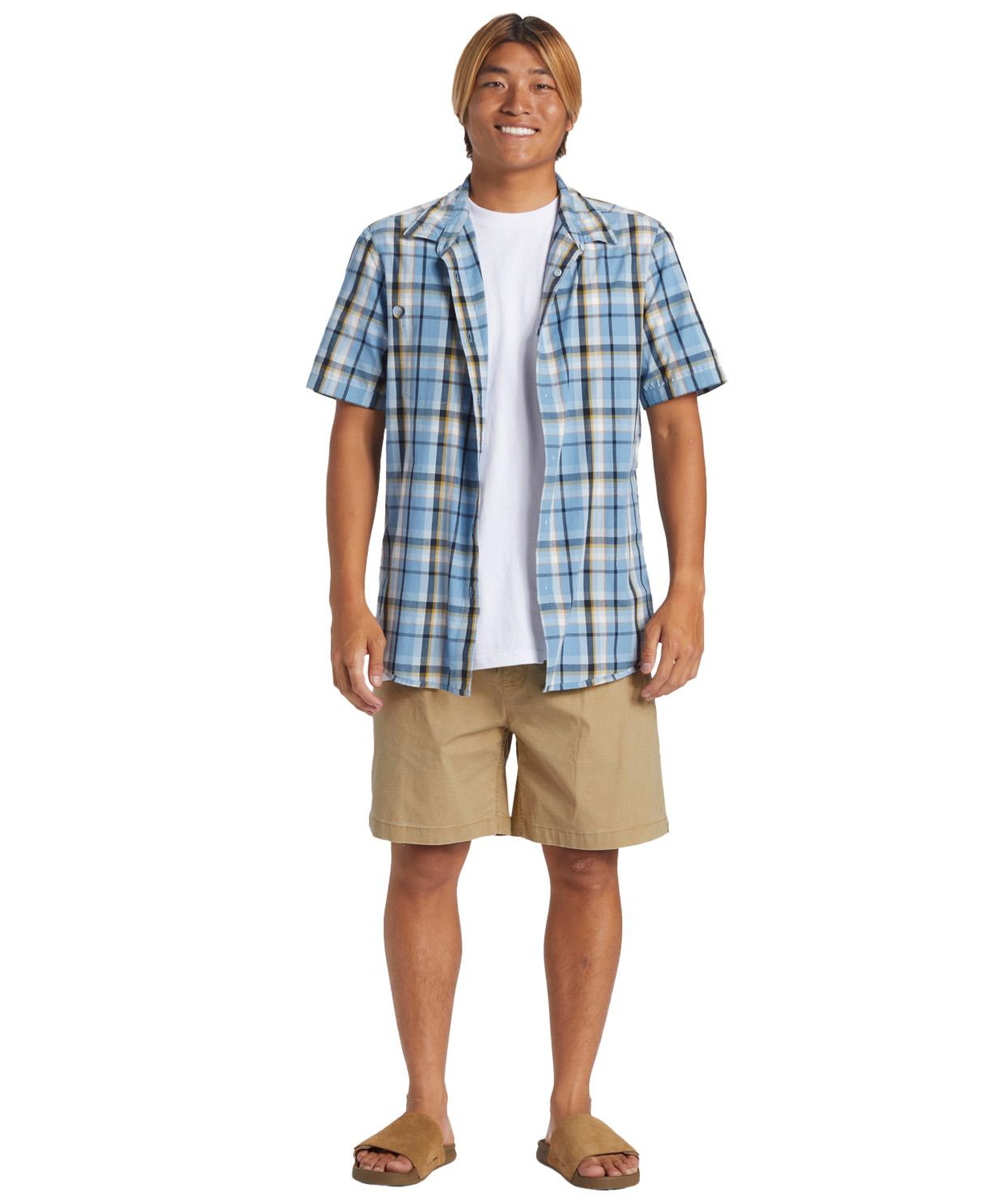 Quiksilver Taxer Erkek Yeşil Walkshort