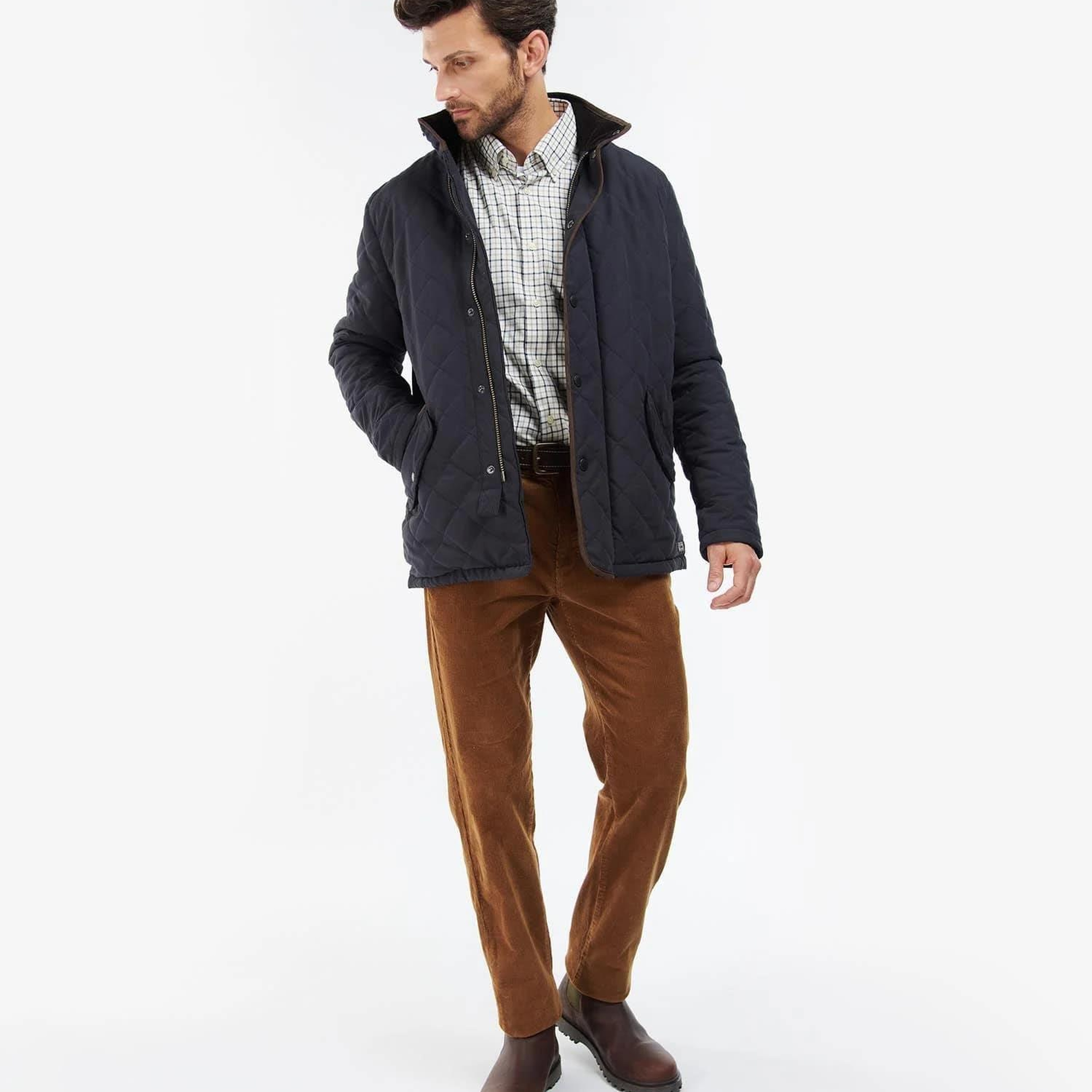 Barbour Waterproof Shoveler Kapitone Ceket