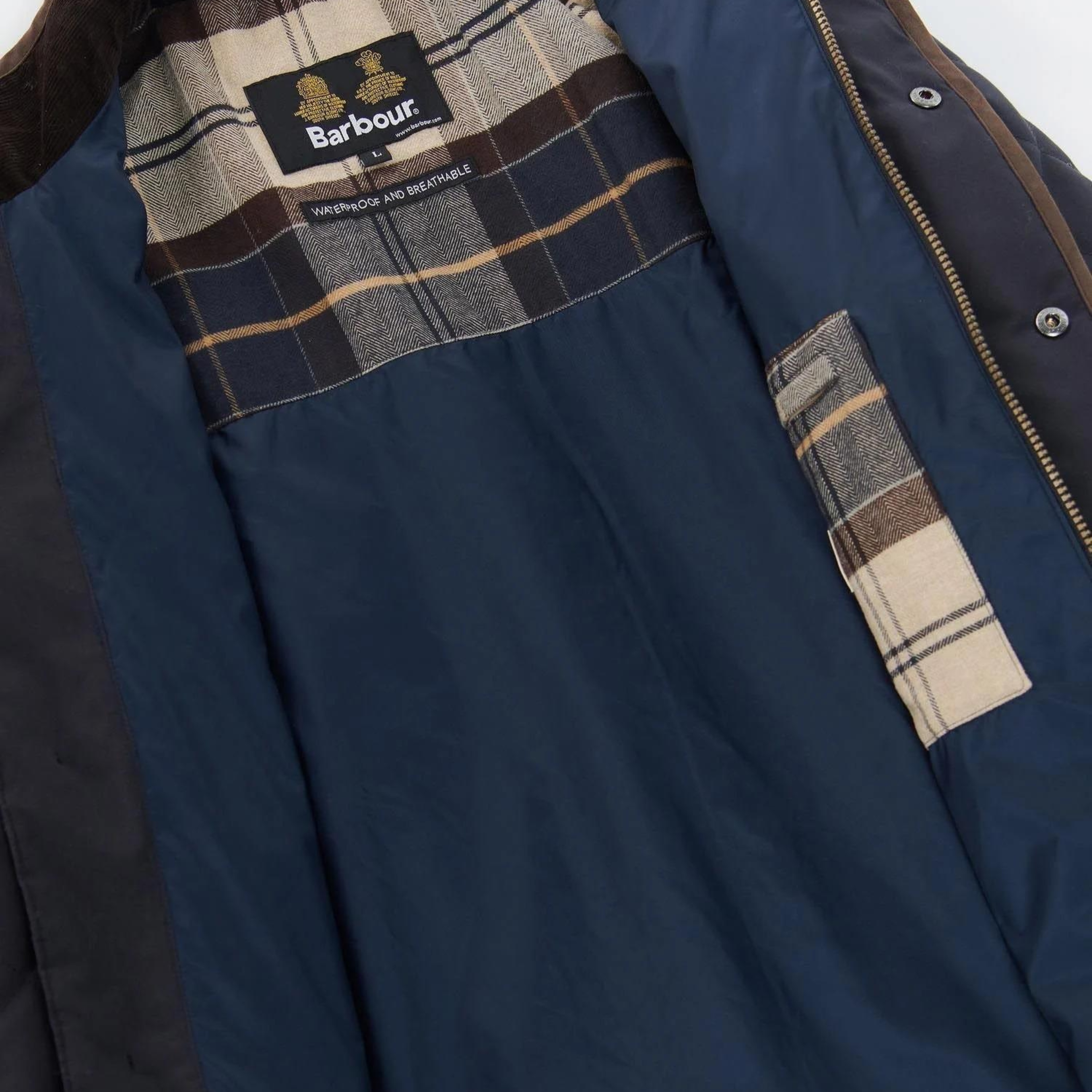 Barbour Waterproof Shoveler Kapitone Ceket