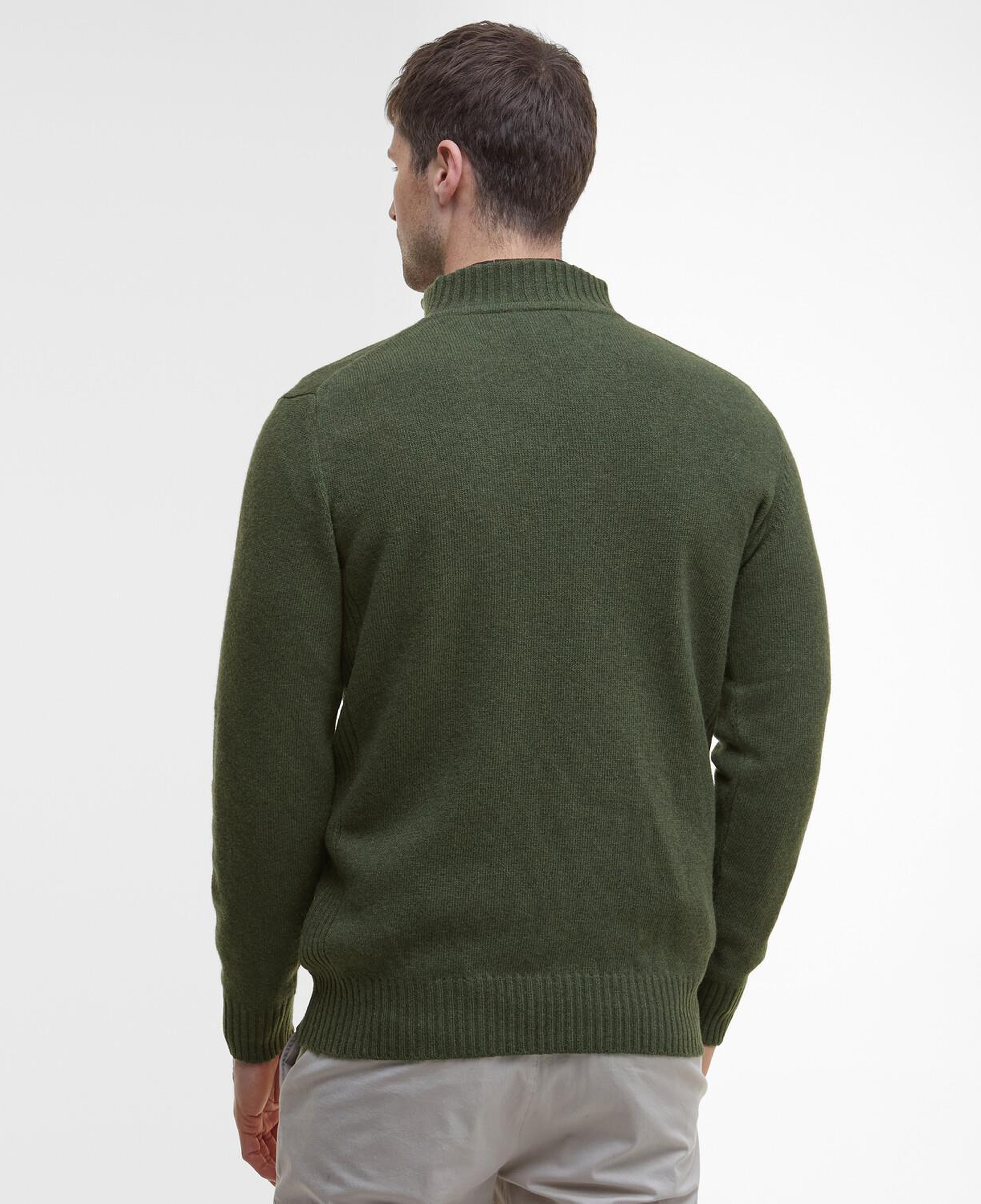 Barbour Essential Lambswool Half Zip Kazak