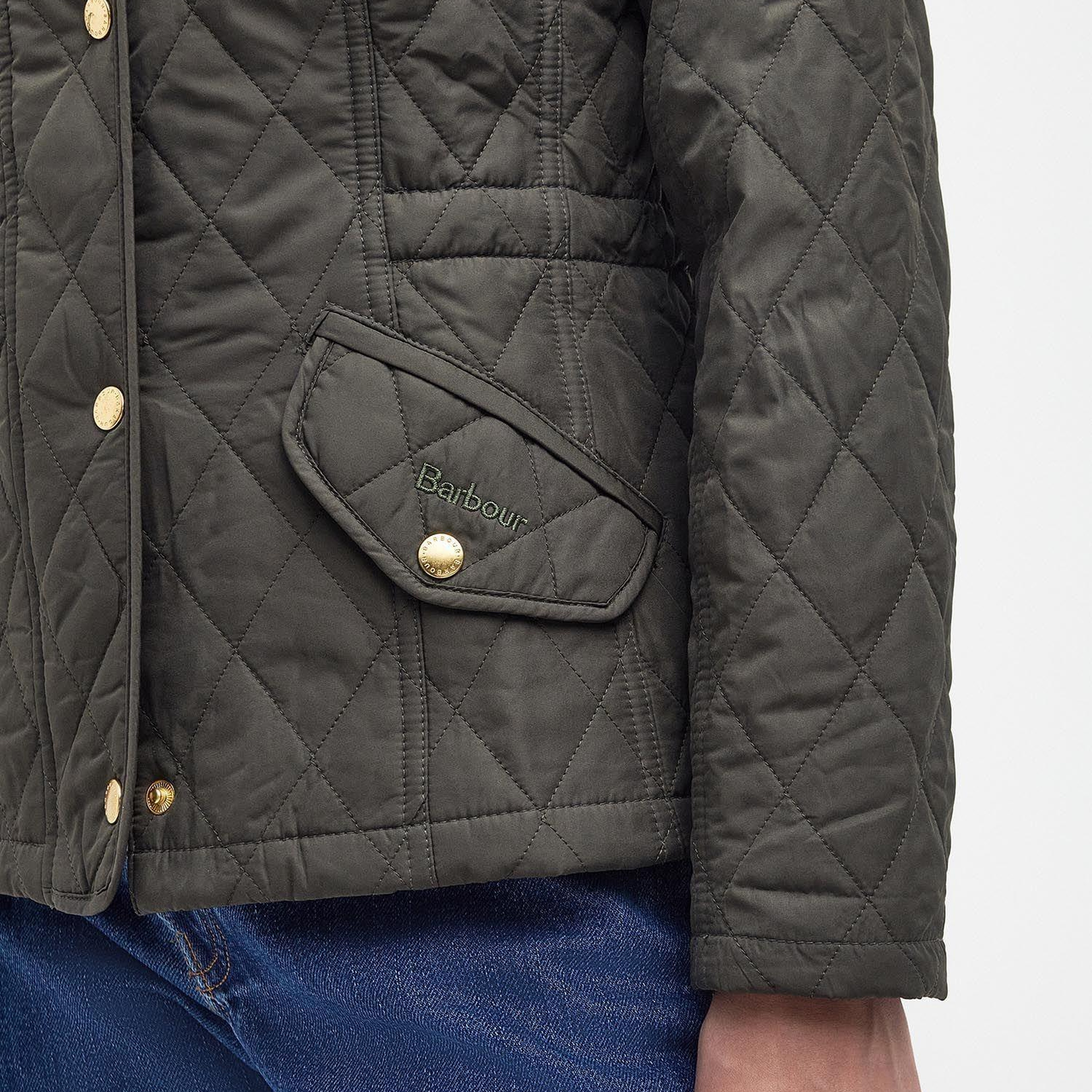 Barbour Kadın Millfire Quilt Kapitone Ceket