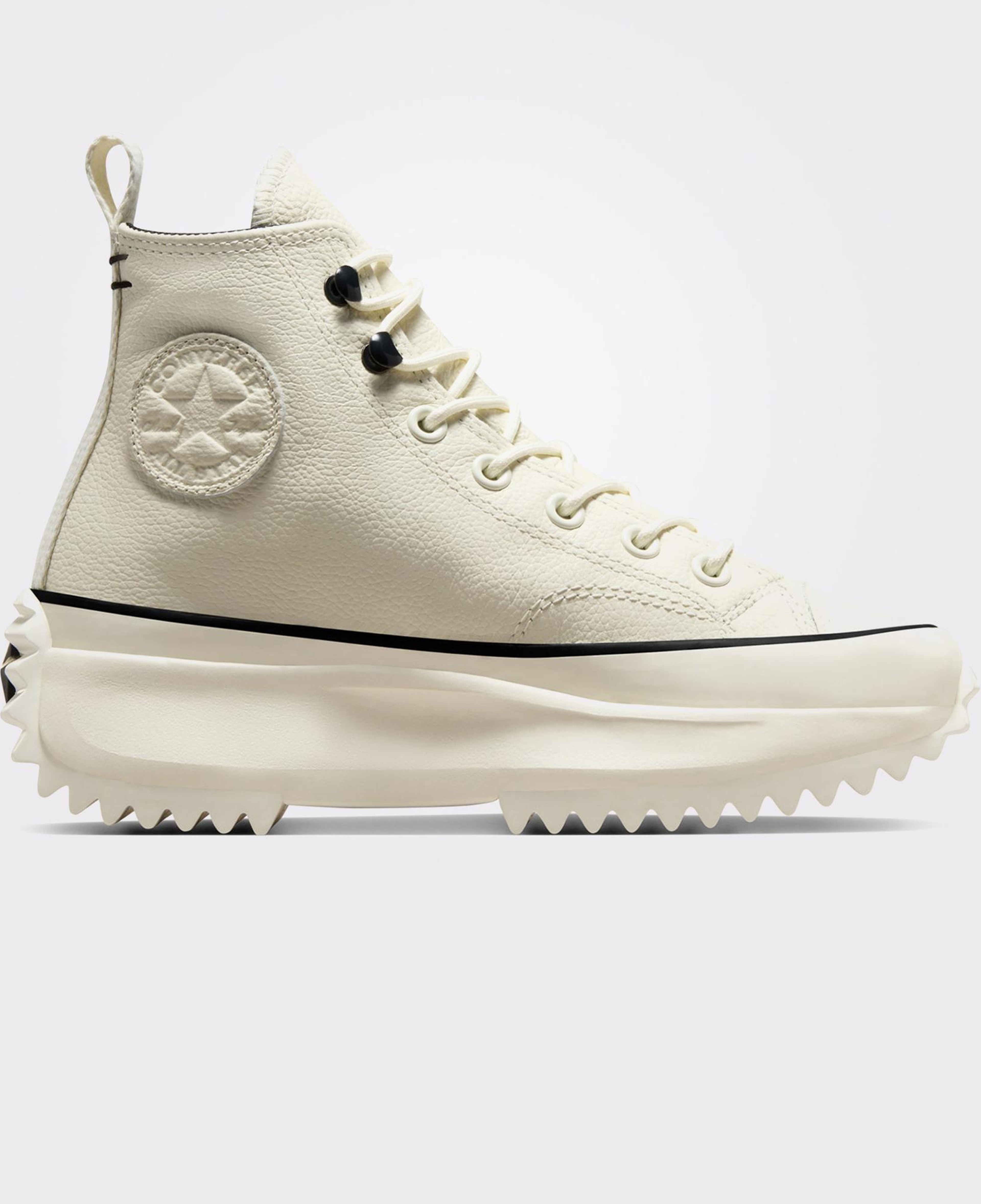 Converse Run Star Hike Platform Counter Climate Kadın Krem Sneaker