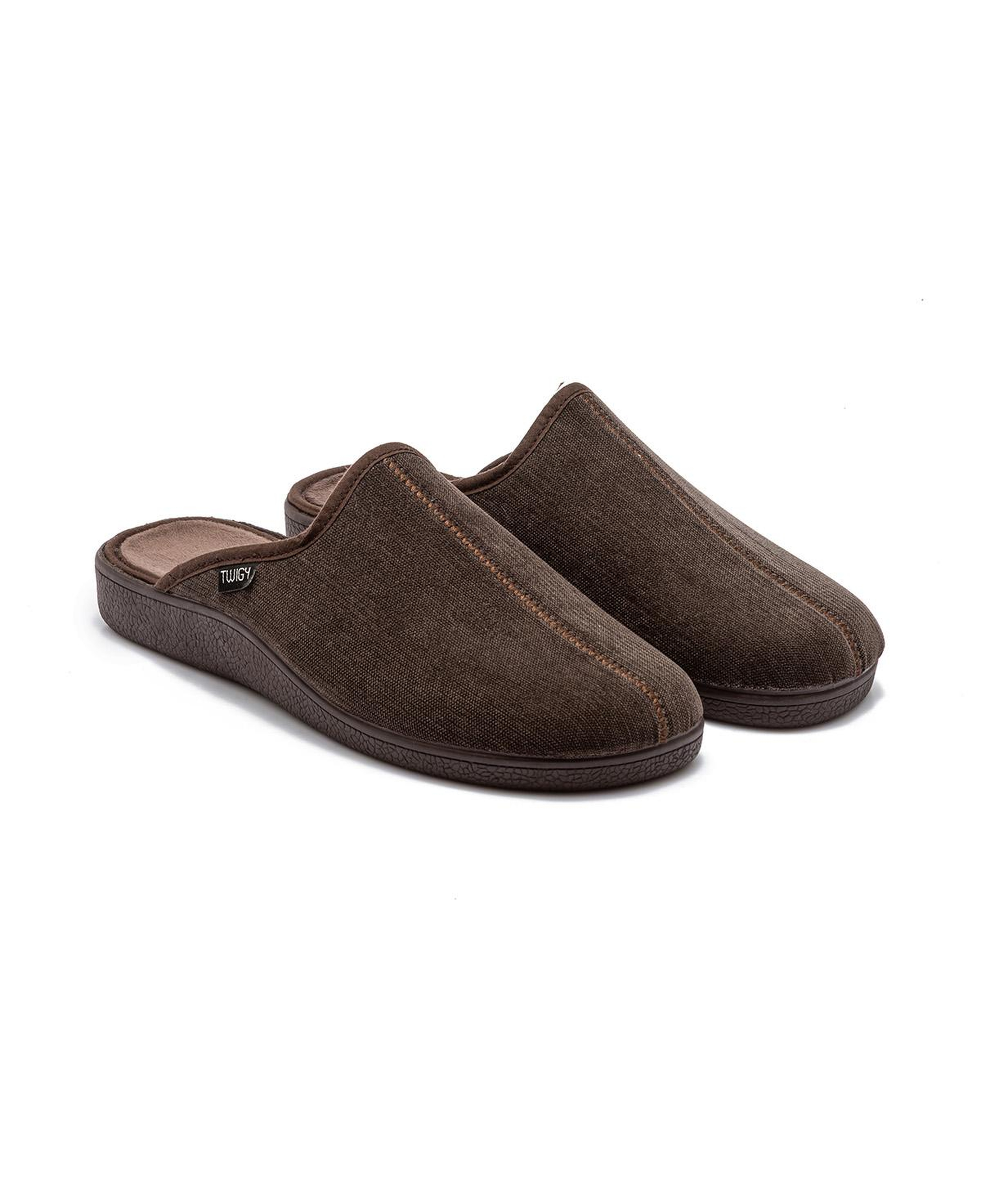 Tom Erkek Ev Terliği Kahverengi 41/46