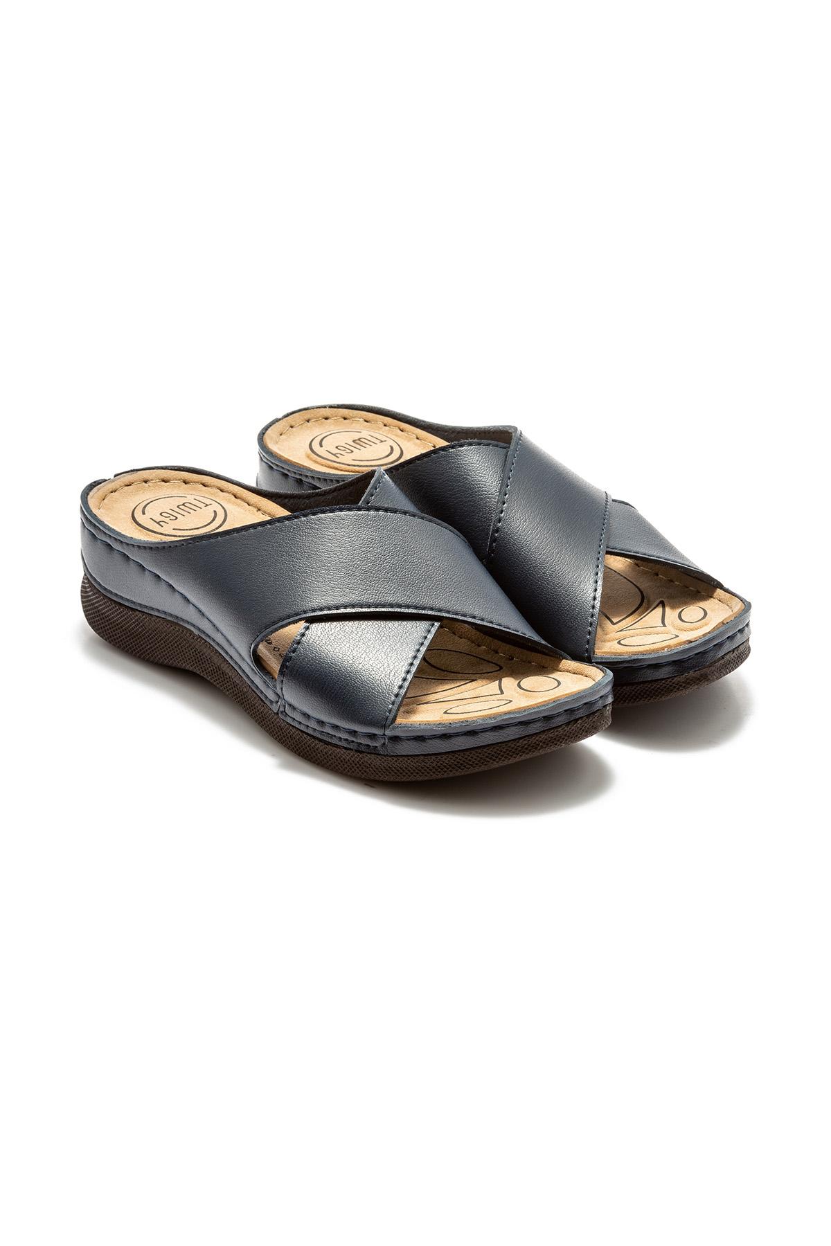 Duygu Kadın Terlik Lacivert 36/40