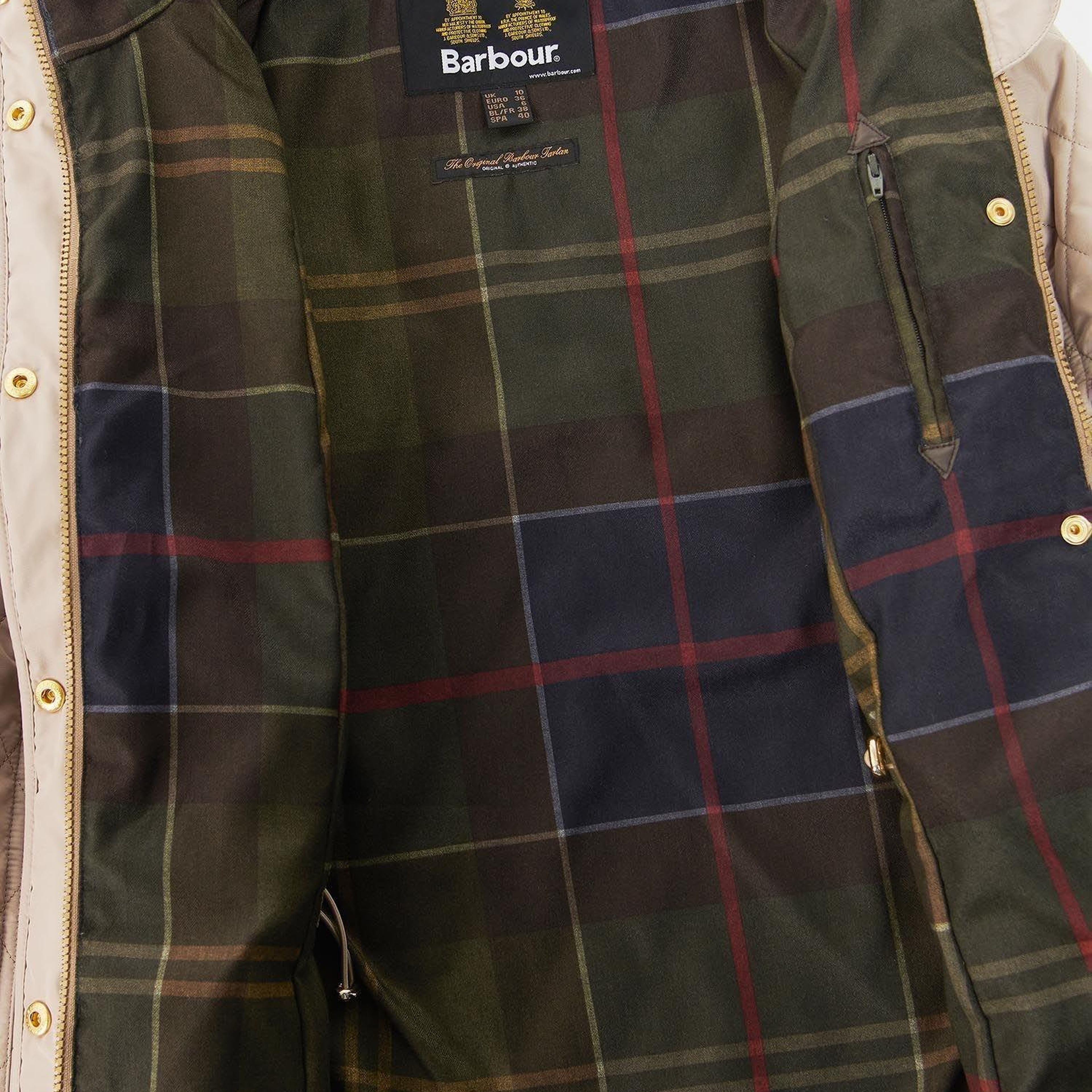 Barbour Kadın Millfire Quilt Kapitone Ceket