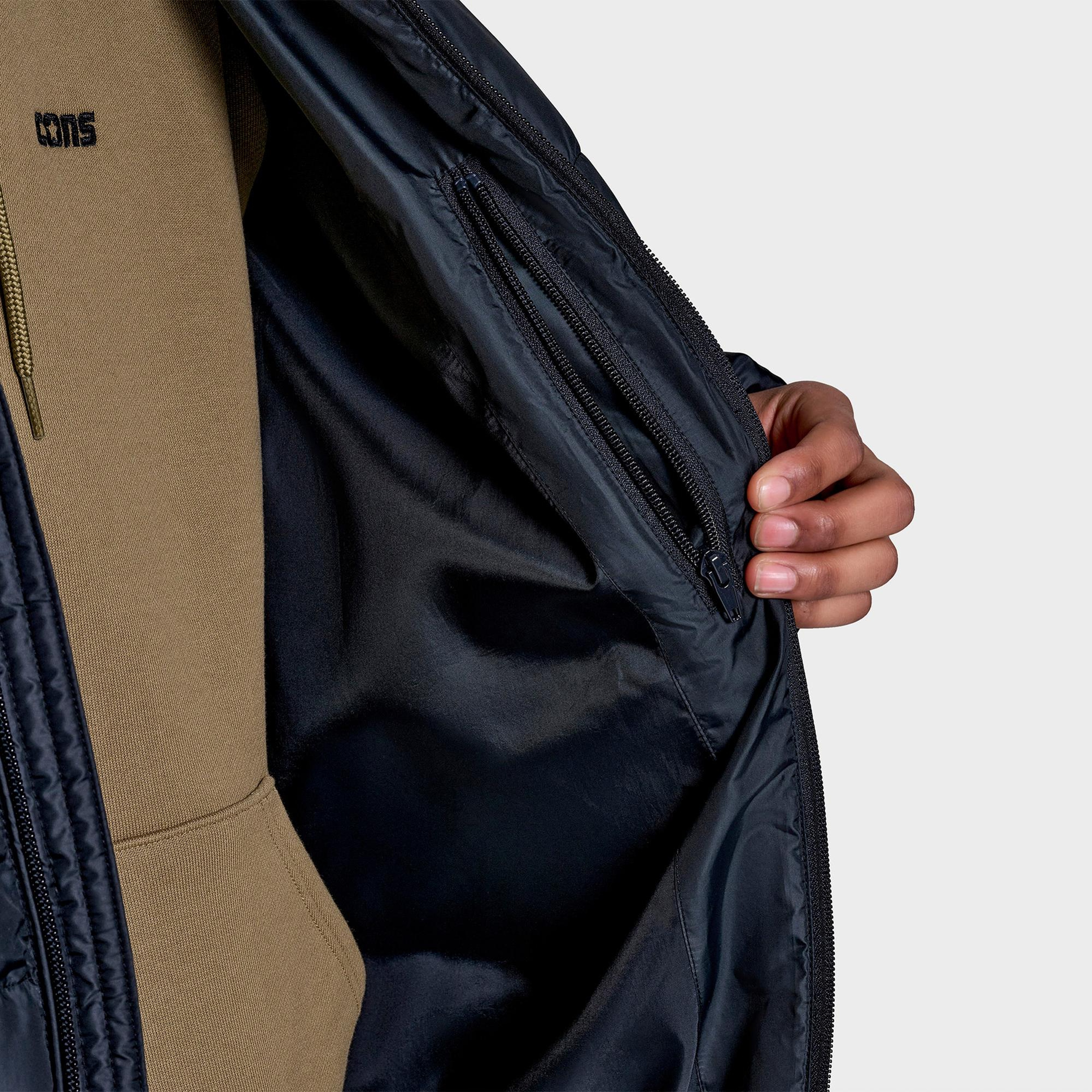 Converse Erkek Lacivert Puffer Mont