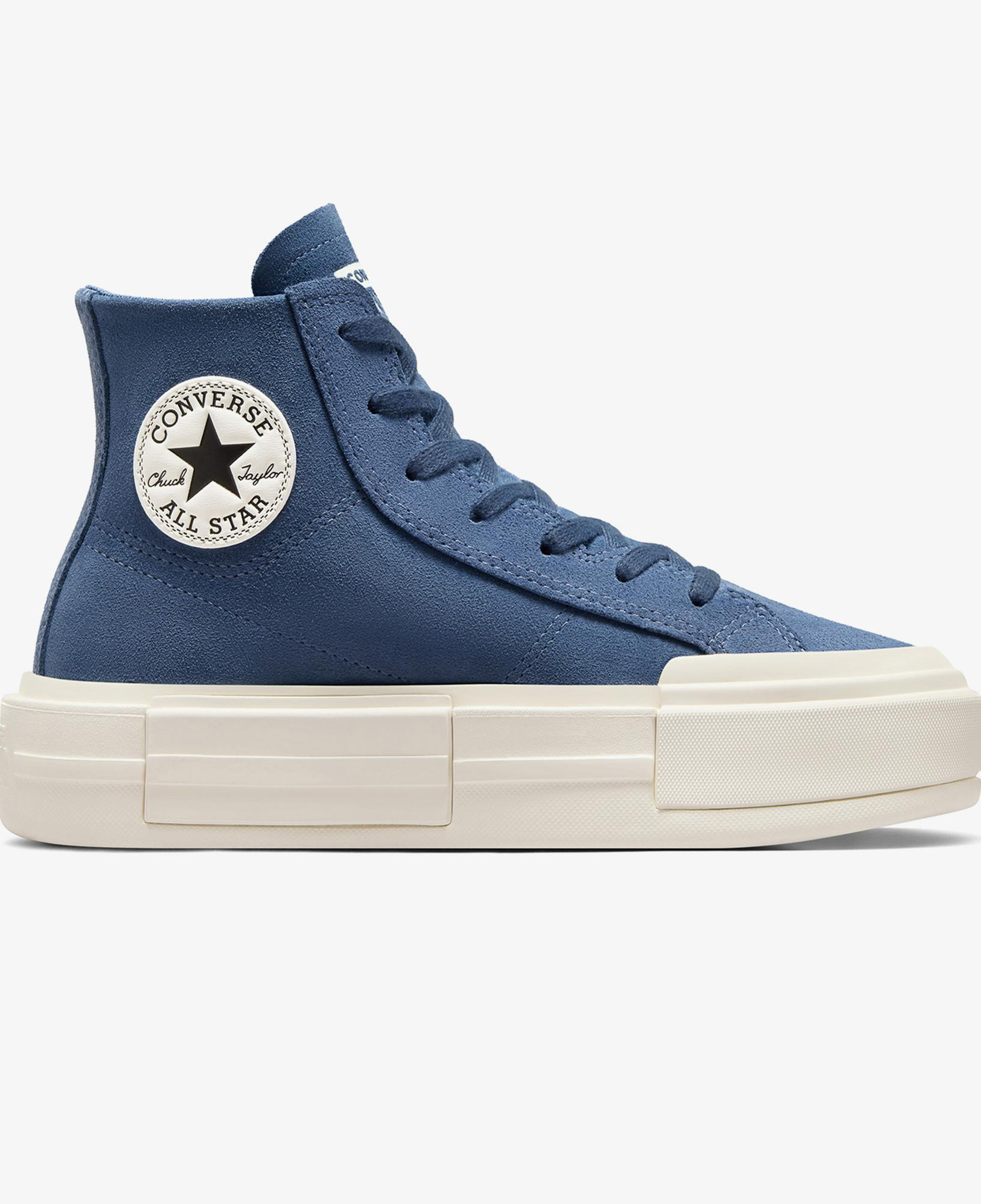 Converse Cruise Unisex Lacivert Süet Platform Sneaker