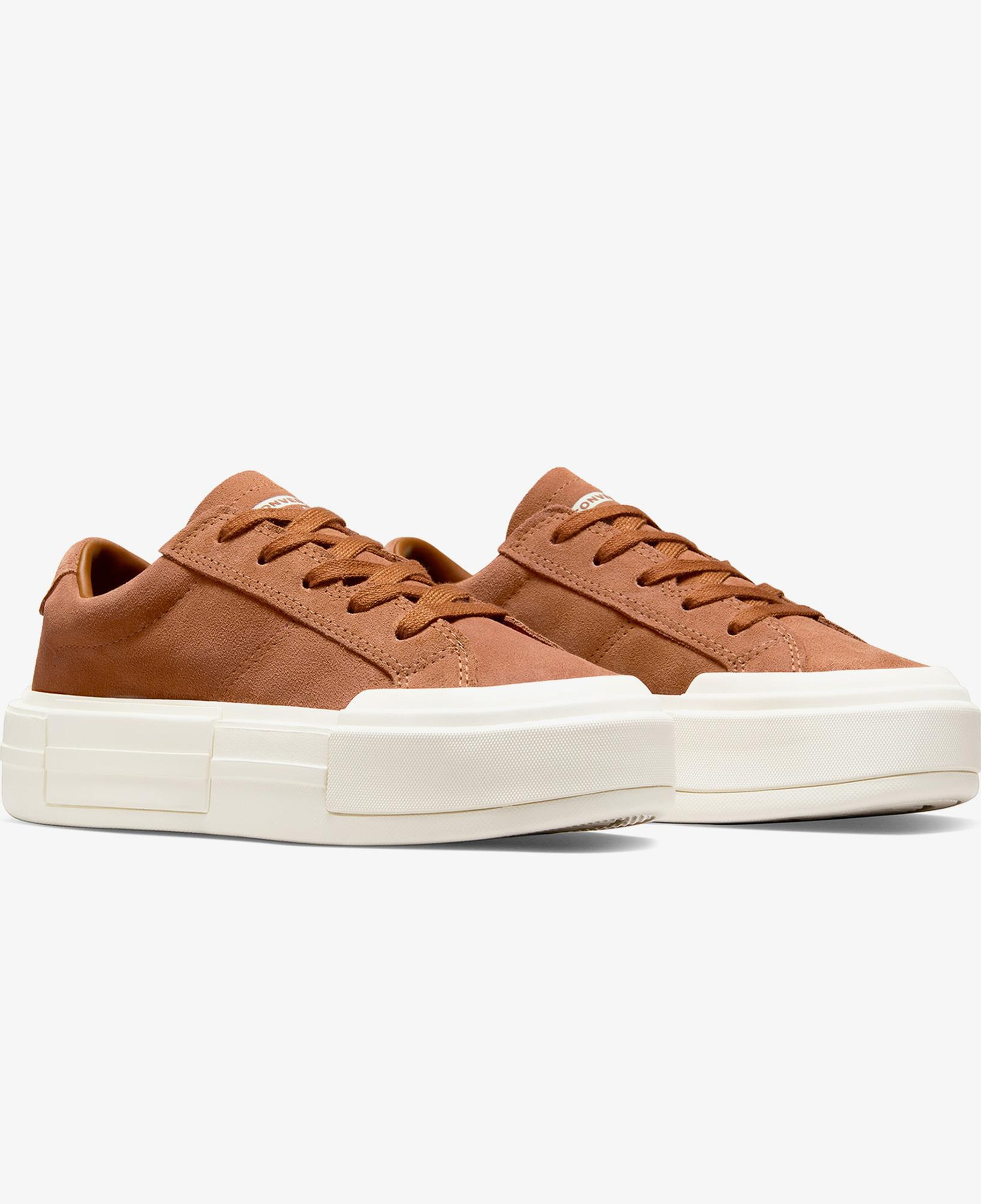 Converse Cruise Unisex Kahverengi Süet Platform Sneaker