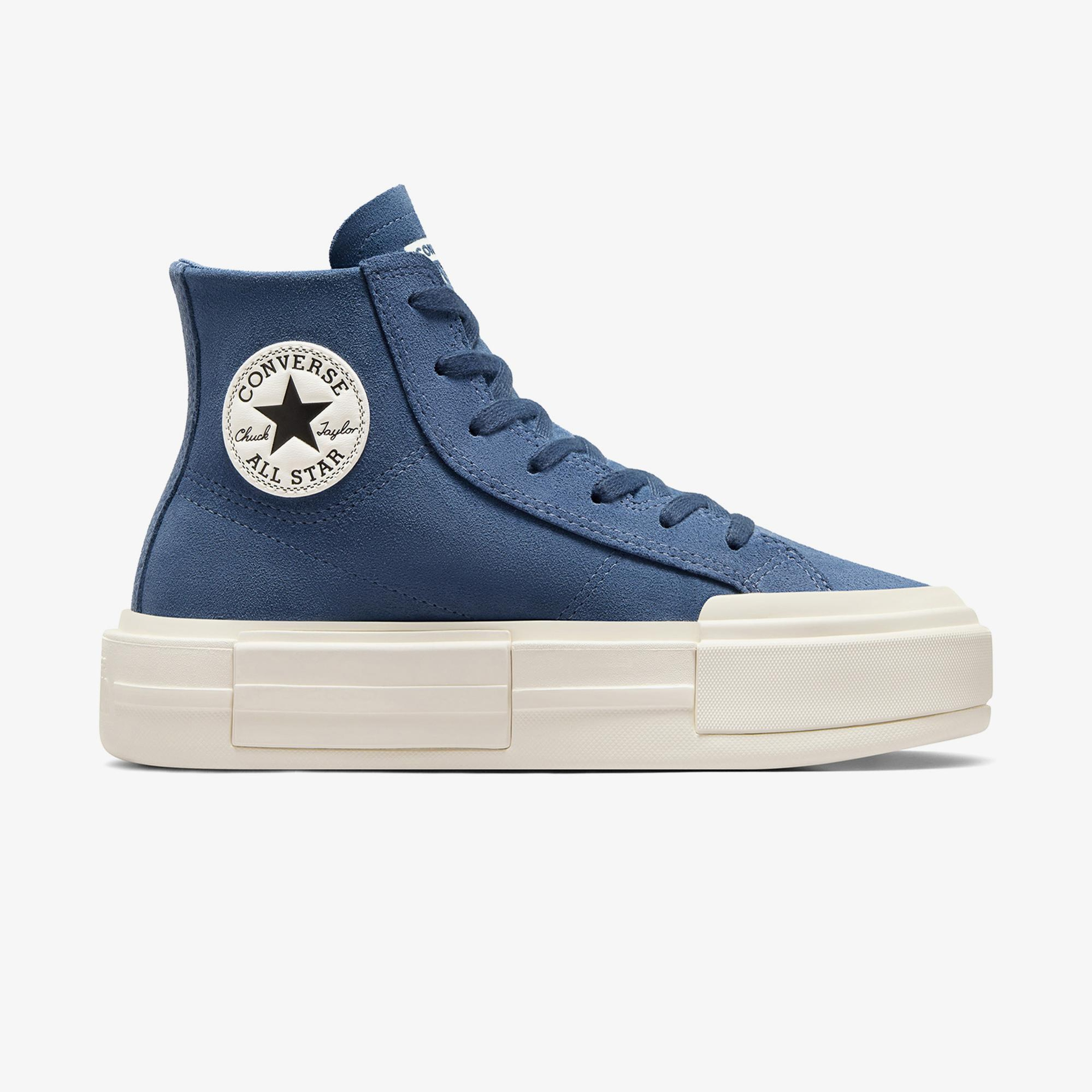 Converse Cruise Unisex Lacivert Süet Platform Sneaker
