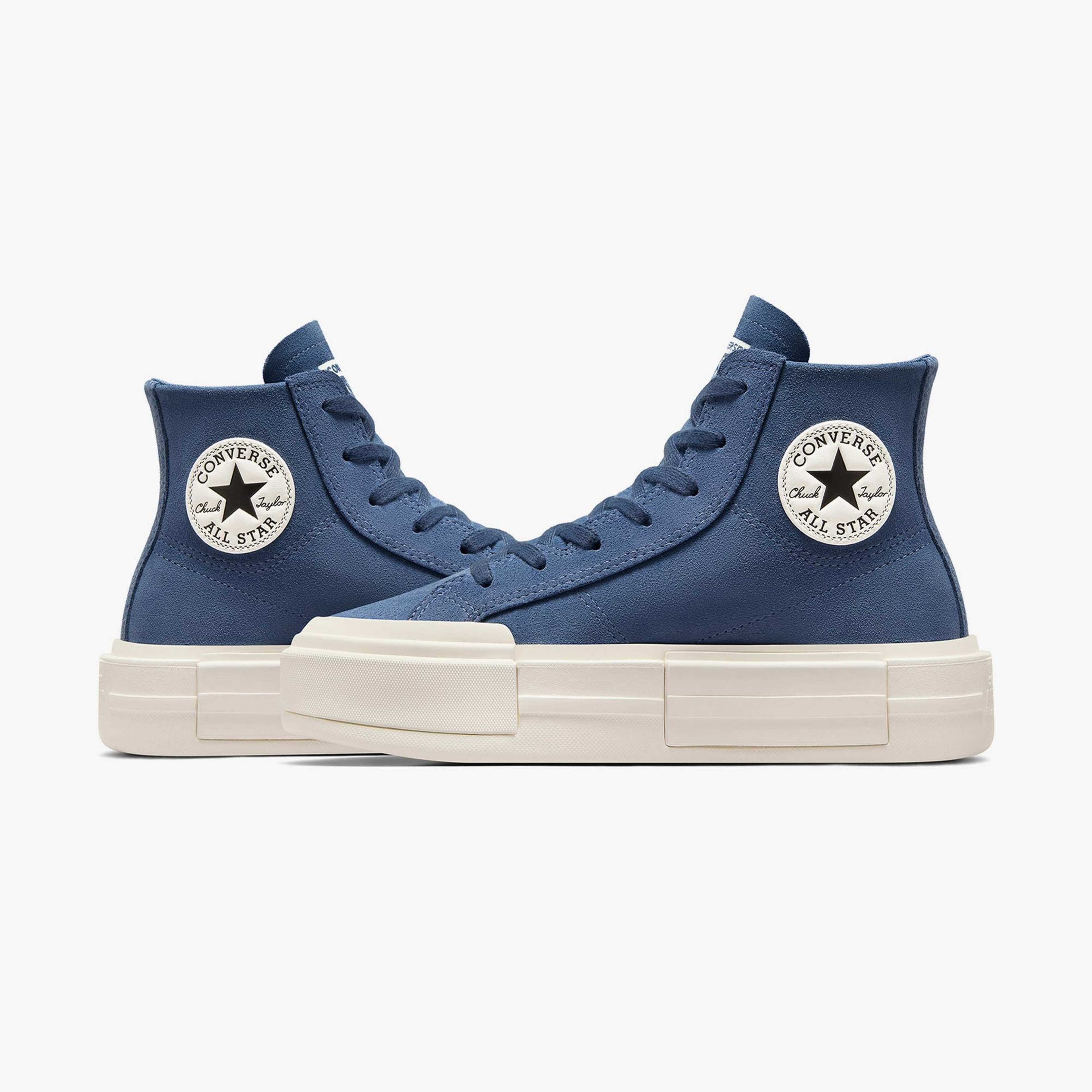 Converse Cruise Unisex Lacivert Süet Platform Sneaker
