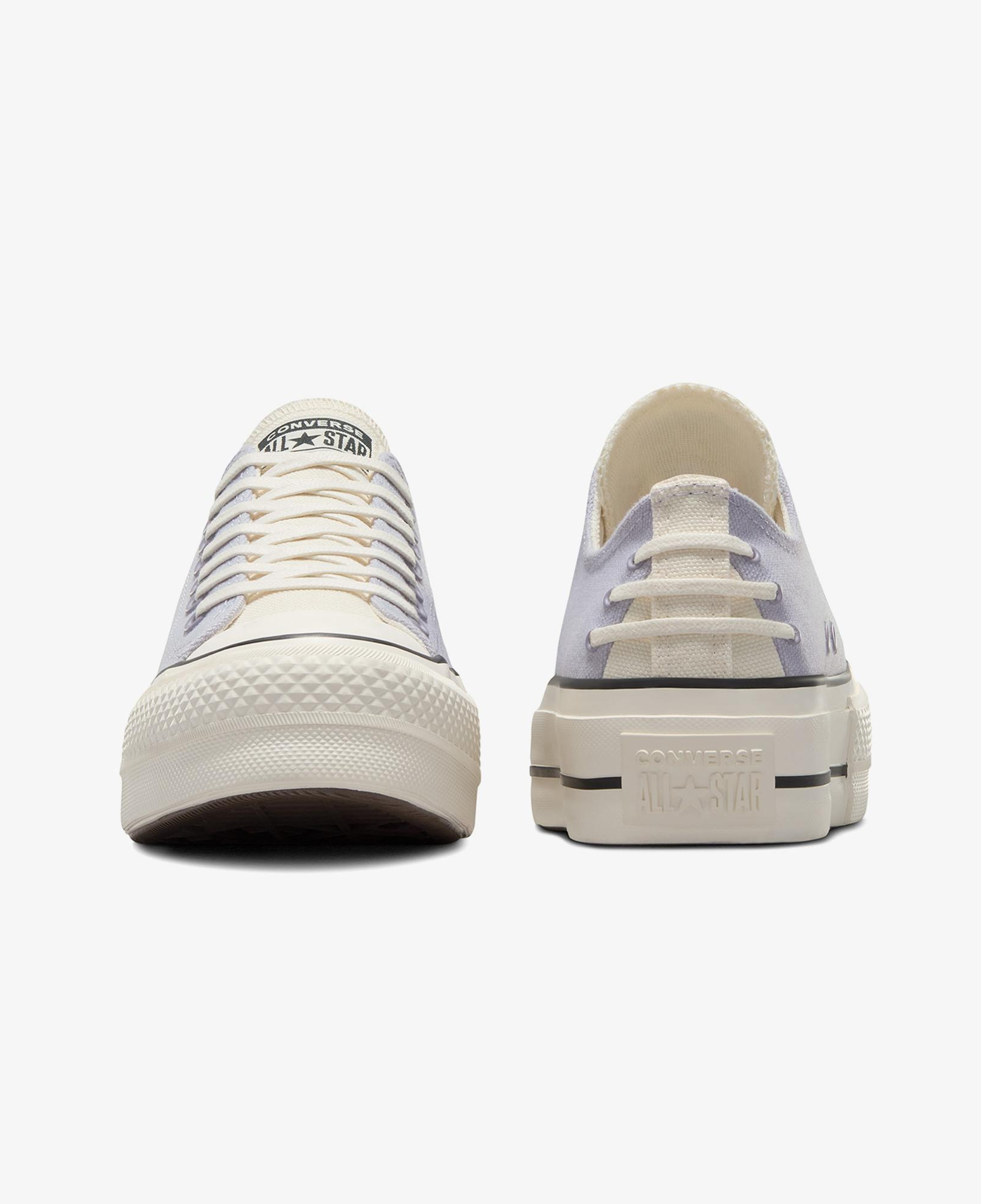 Converse Chuck Taylor All Star Lift Crafted Laces Kadın Lila Platform Sneaker