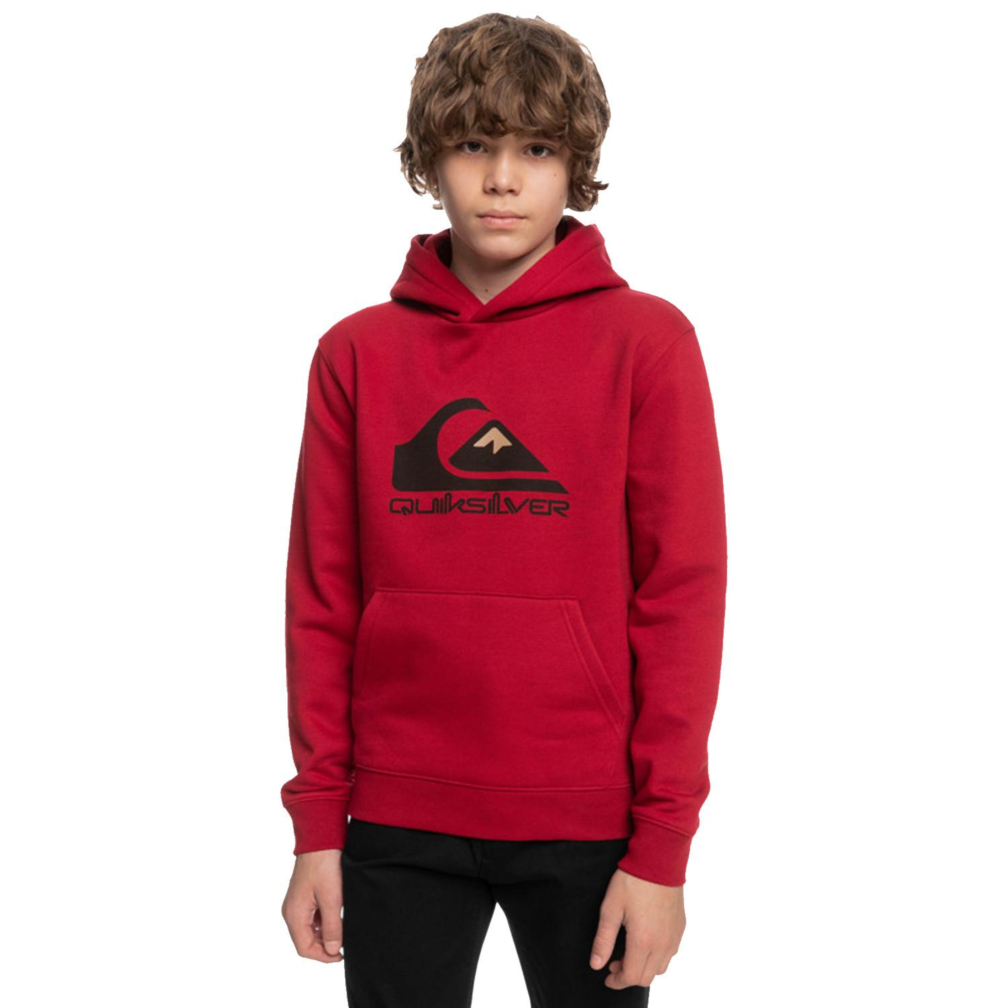 Quiksilver Big Logo Youth Erkek Çocuk Sweatshirt Kırmızı