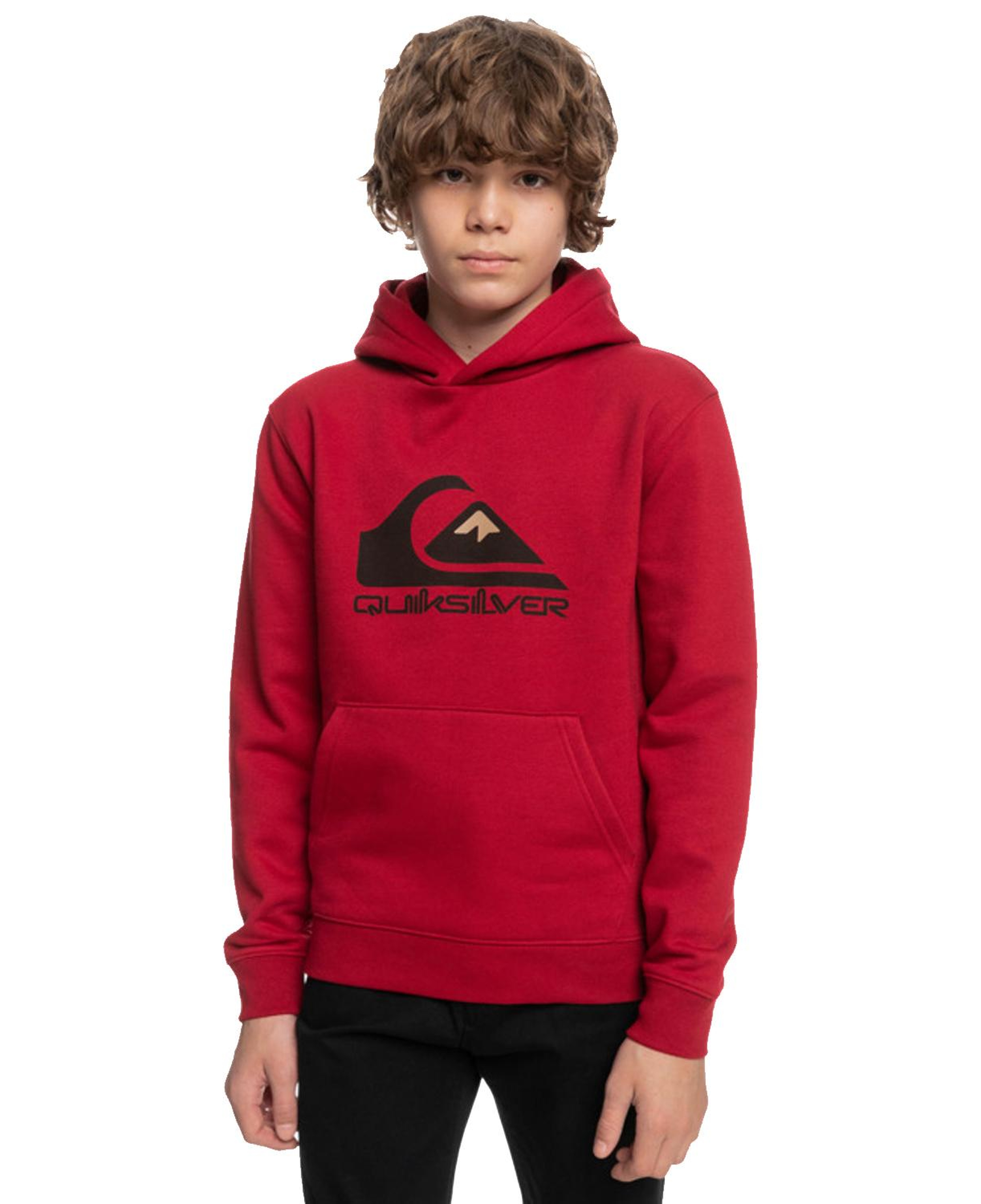 Quiksilver Big Logo Youth Erkek Çocuk Sweatshirt Kırmızı