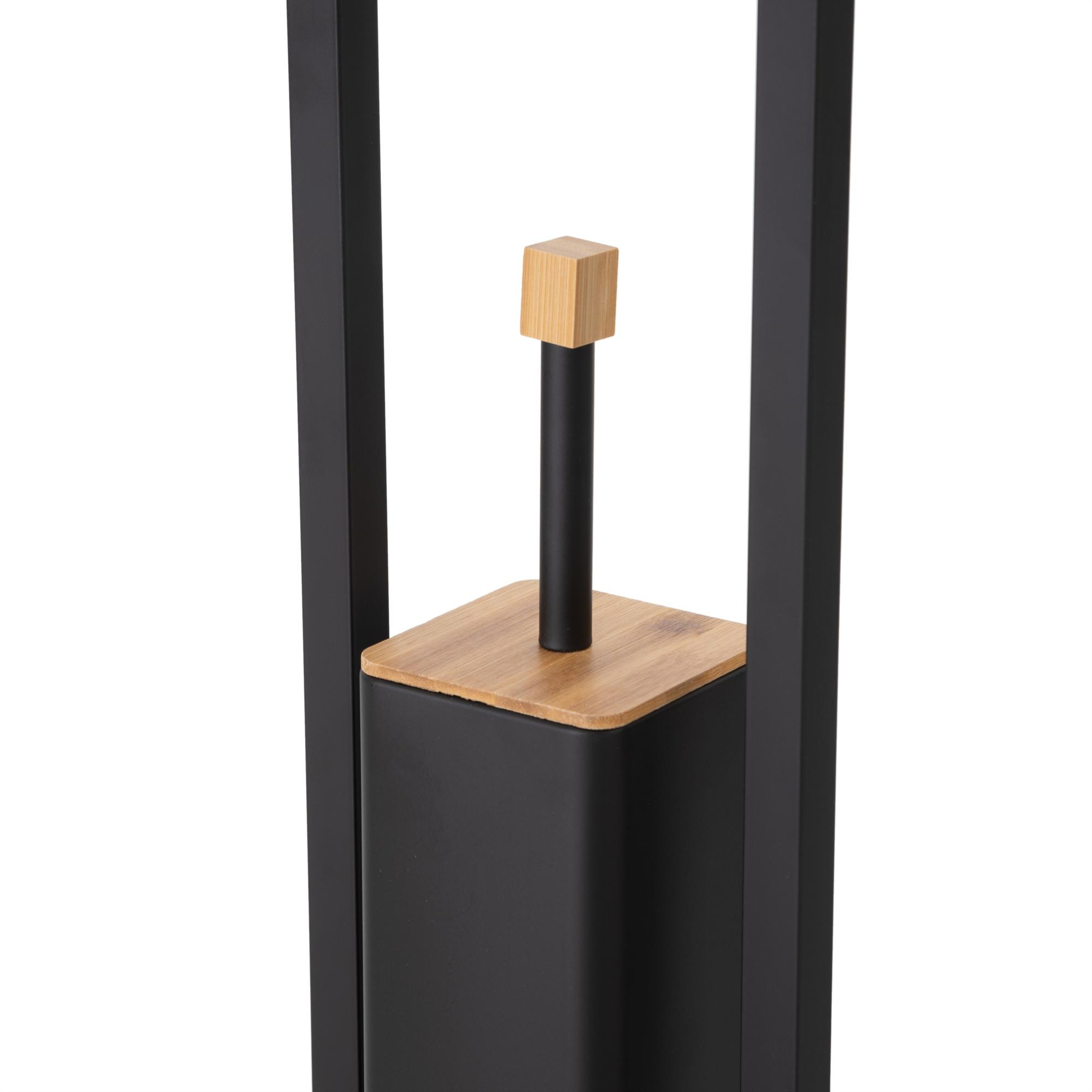 BOHO TUVALET FIRÇALIK&KAĞITLIK SİYAH