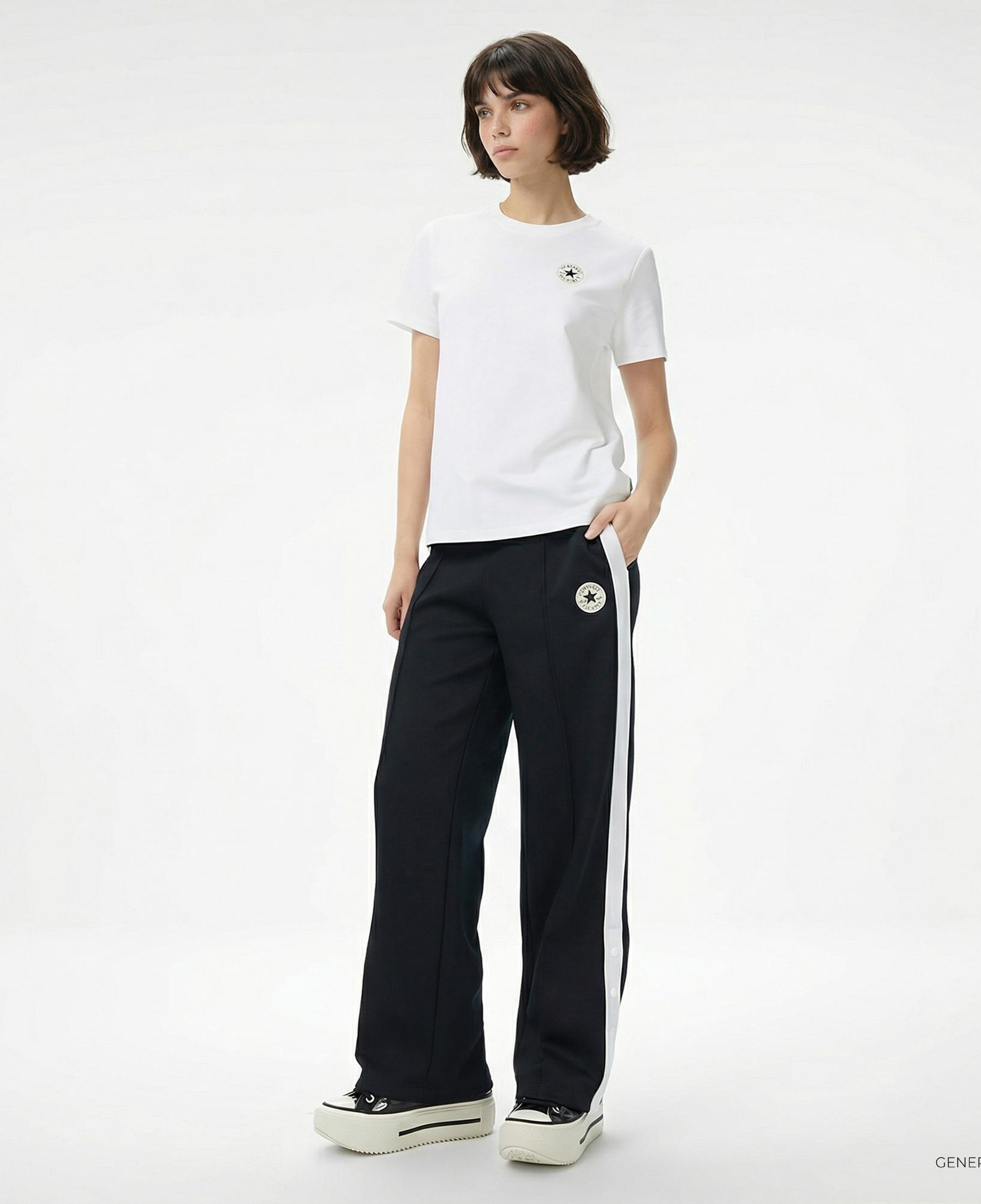 Converse Kadın Siyah Eşofman Altı