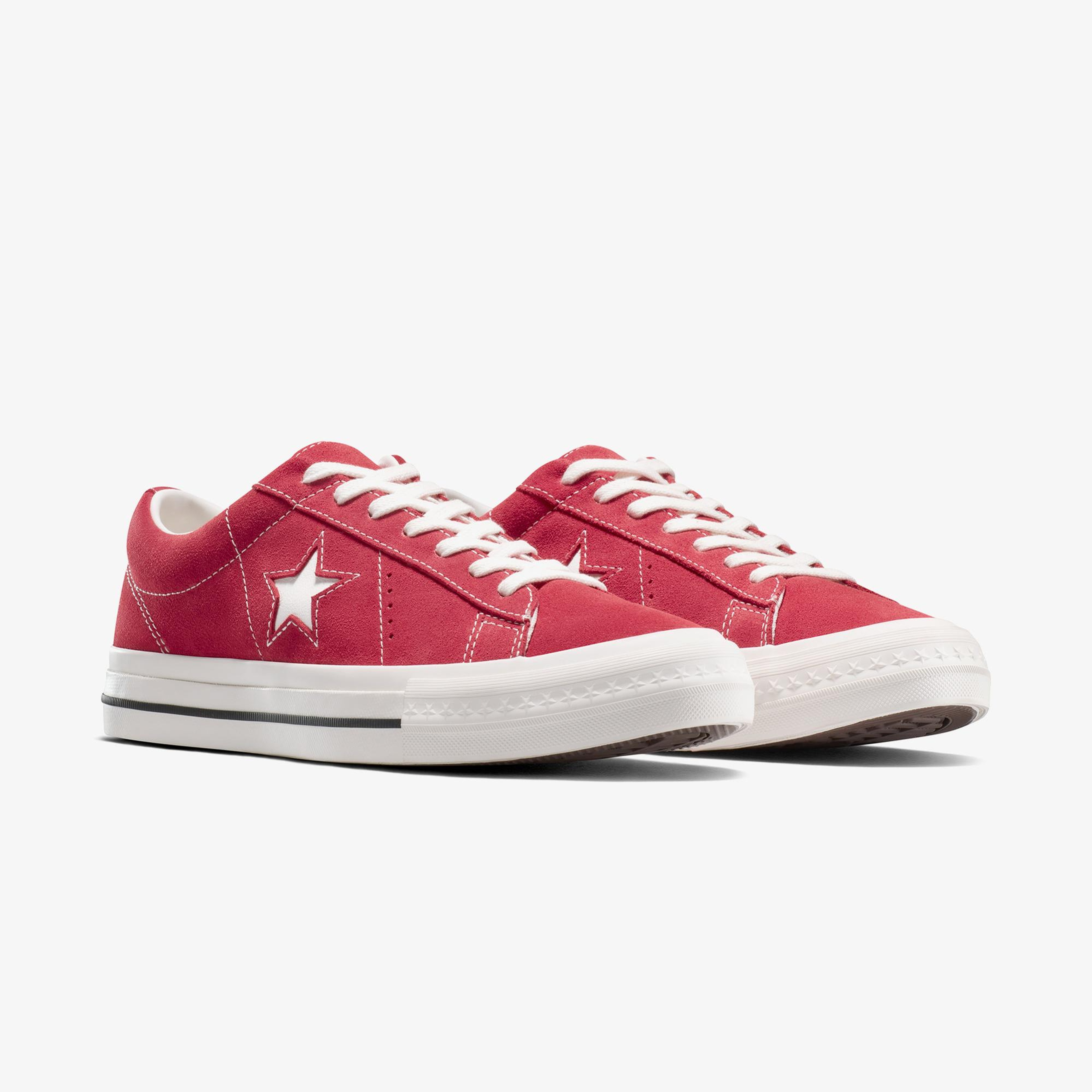 Converse One Star 95 Unisex Kırmızı Sneaker