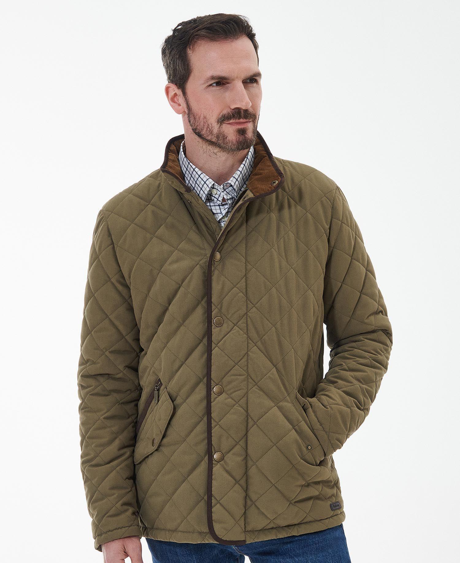 Barbour Waterproof Shoveler Kapitone Ceket