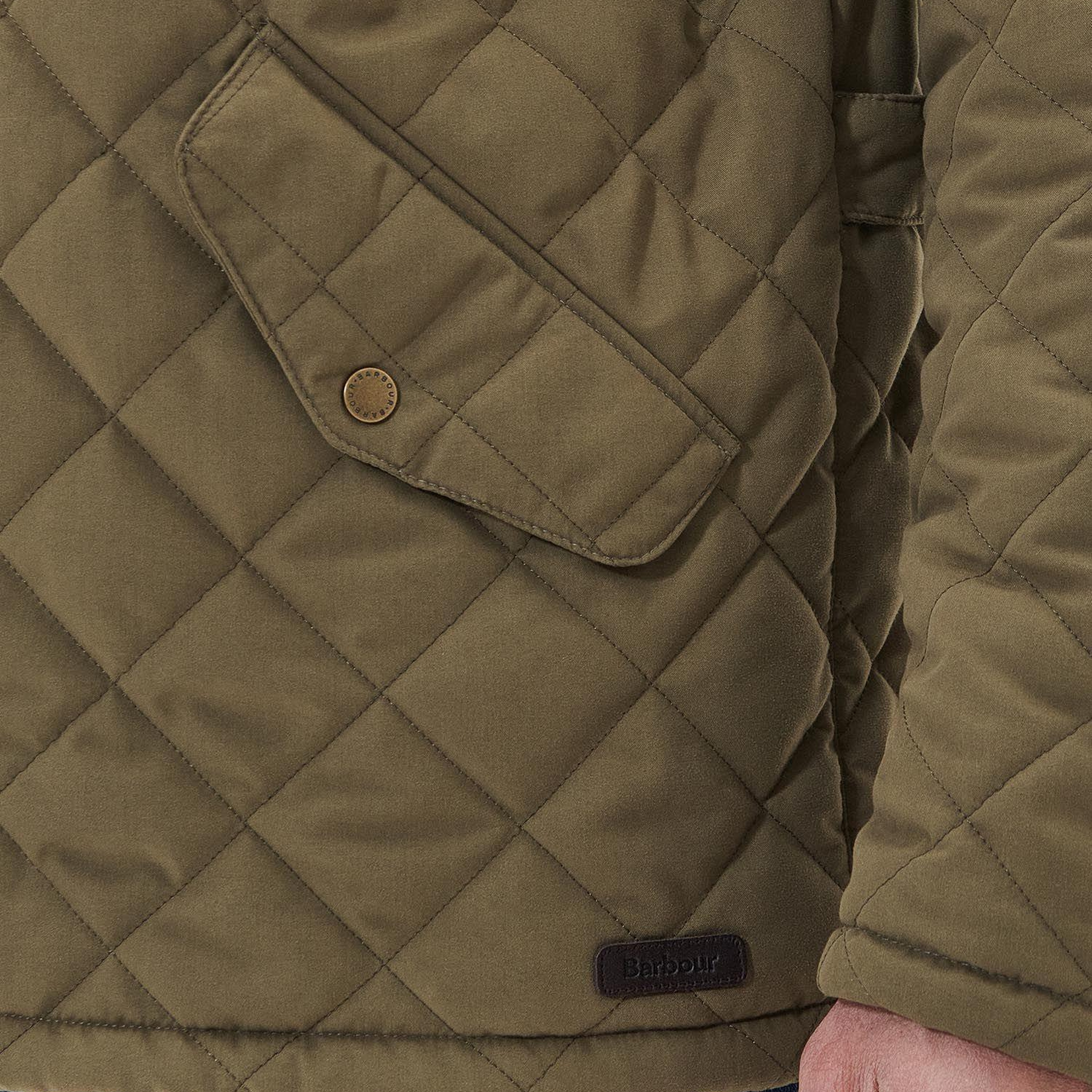 Barbour Waterproof Shoveler Kapitone Ceket