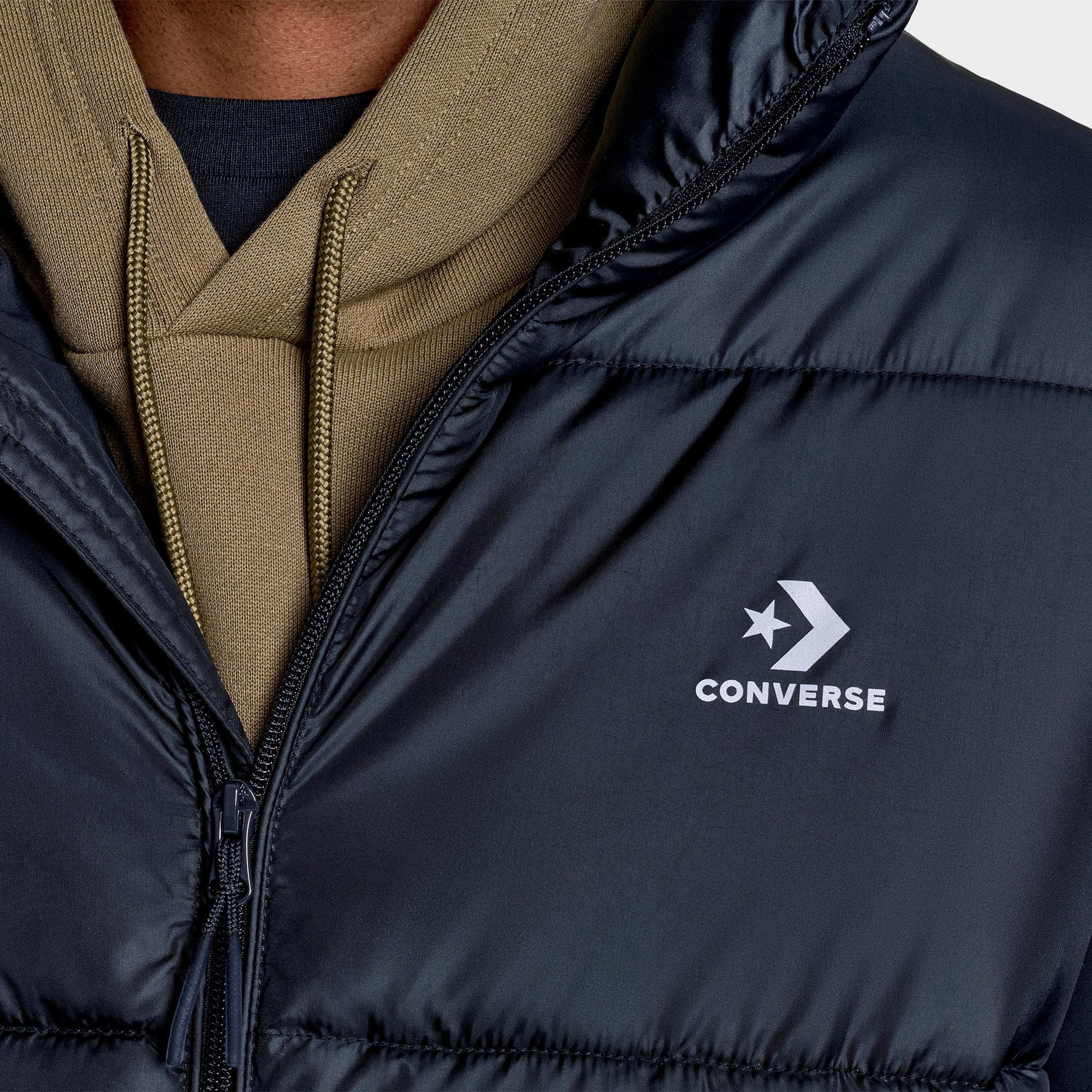 Converse Erkek Lacivert Puffer Mont