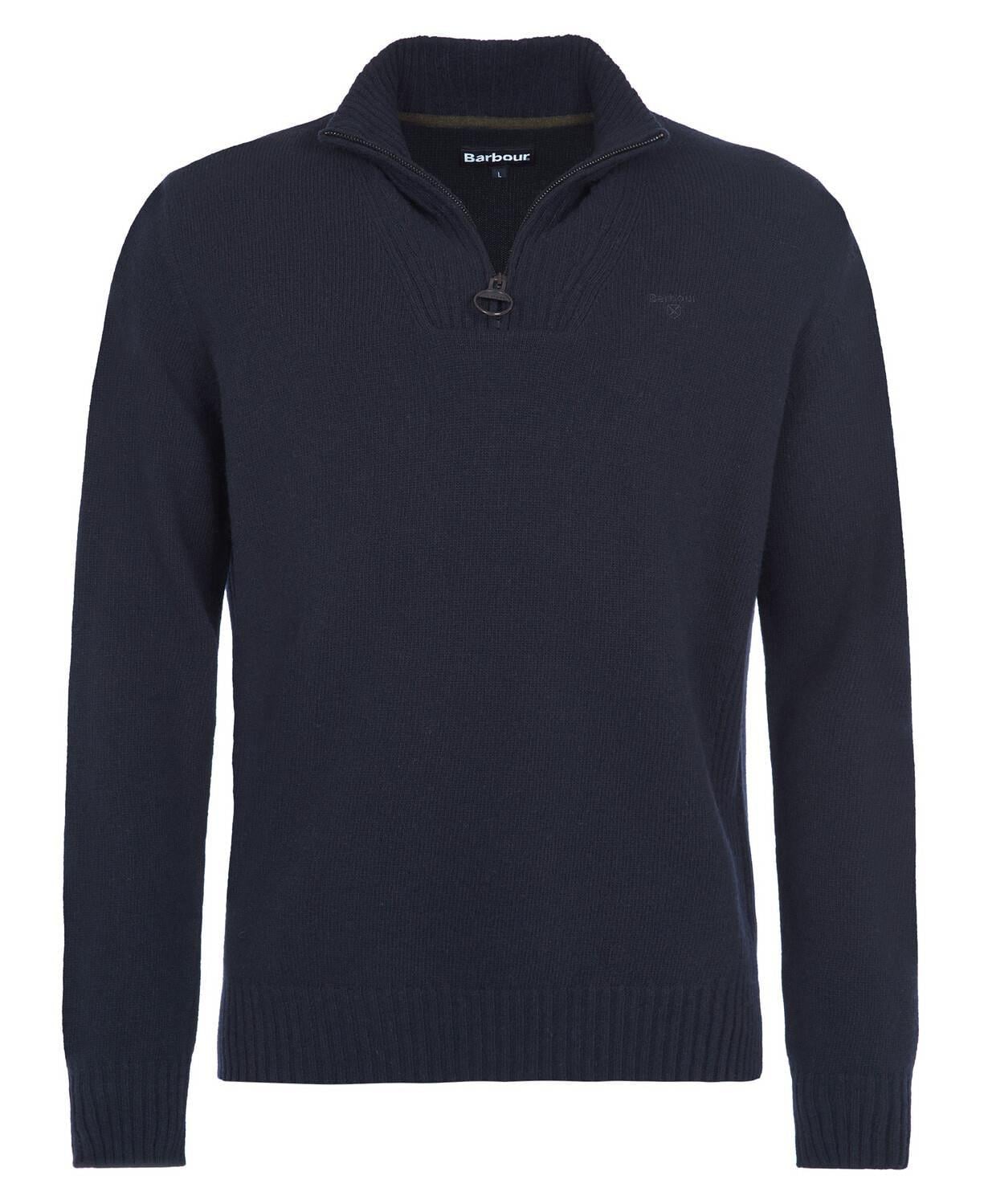 Barbour Essential Lambswool Half Zip Kazak