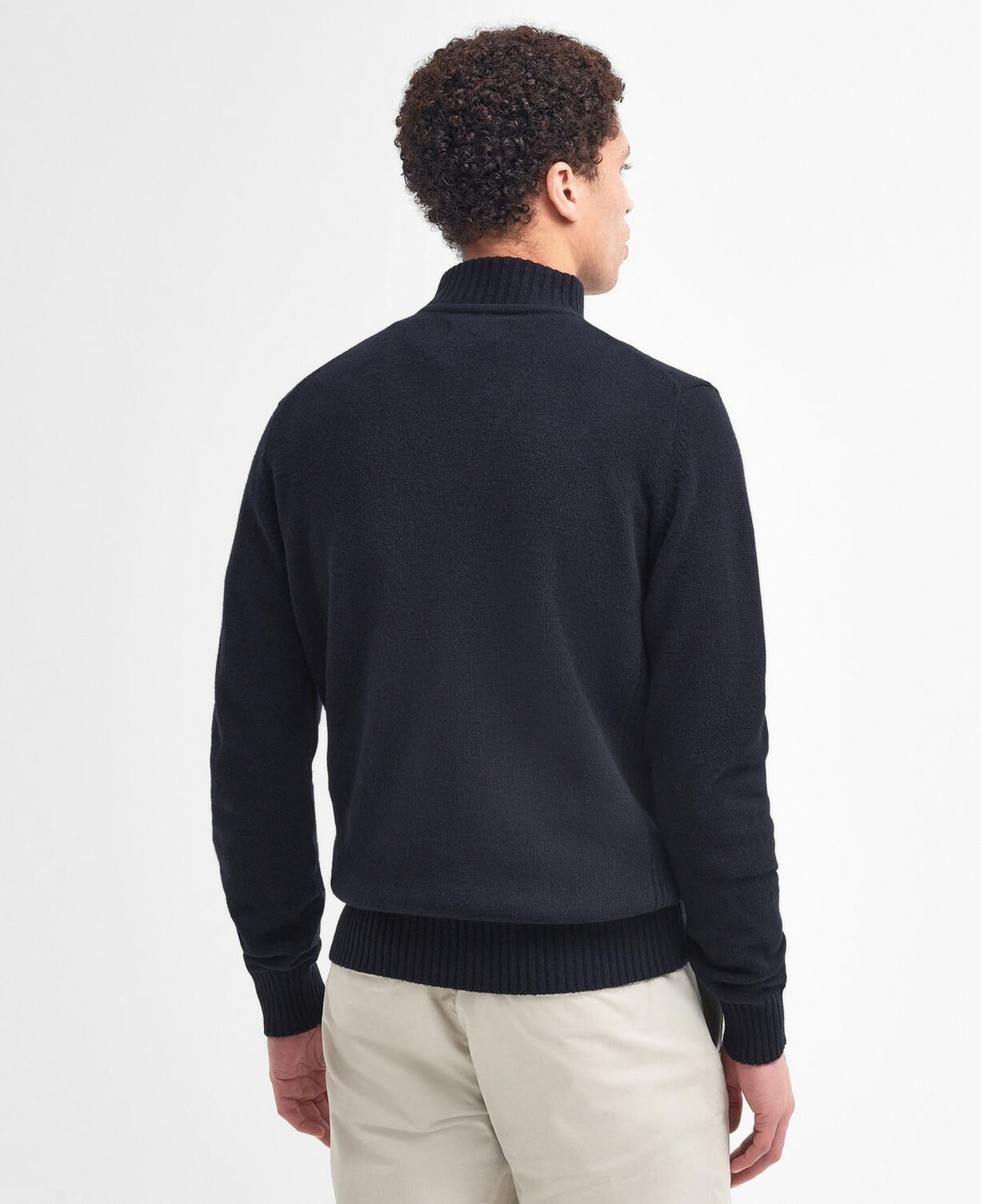 Barbour Essential Lambswool Half Zip Kazak
