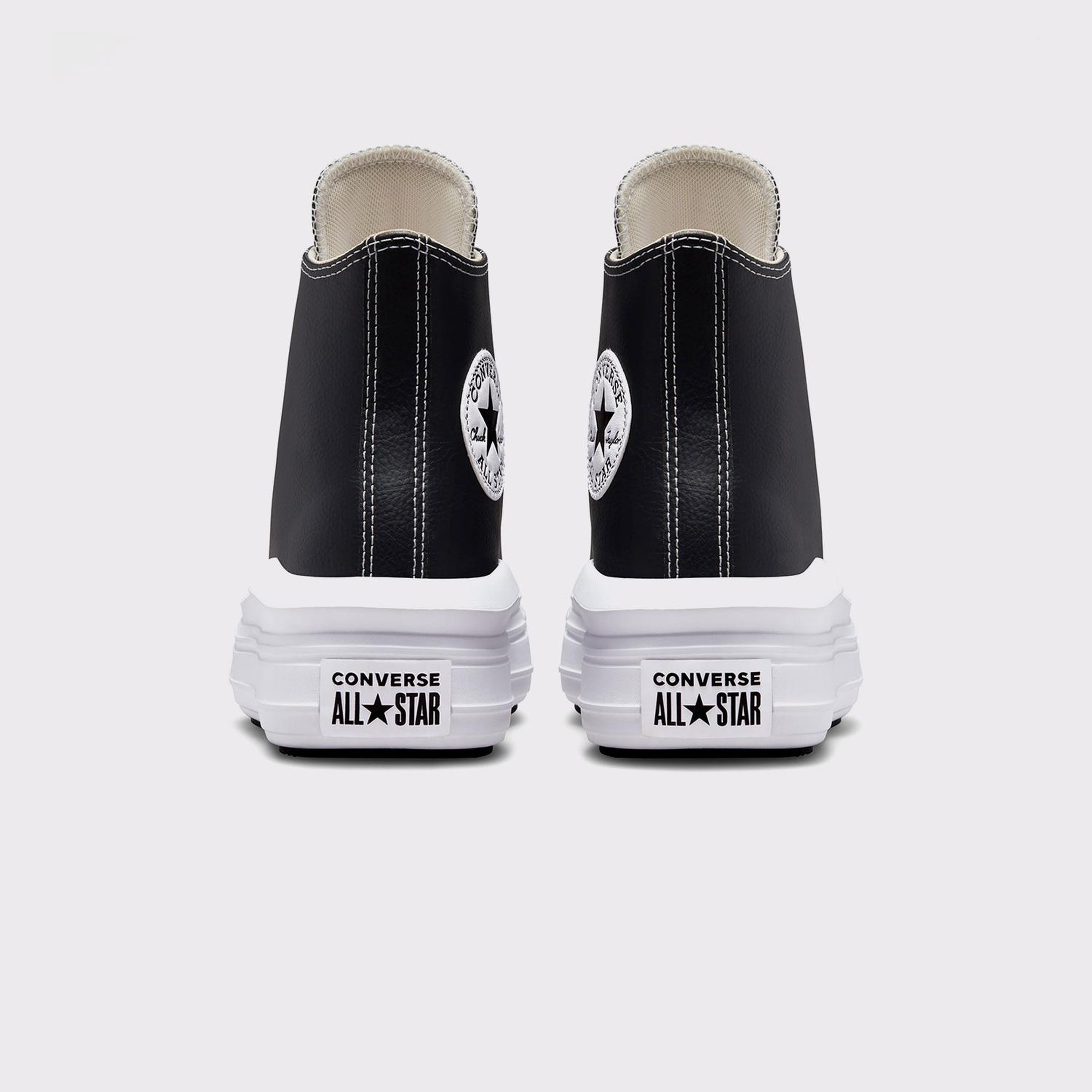 Converse Chuck Taylor All Star Move Platform Foundational Leather Kadın Siyah Sneaker