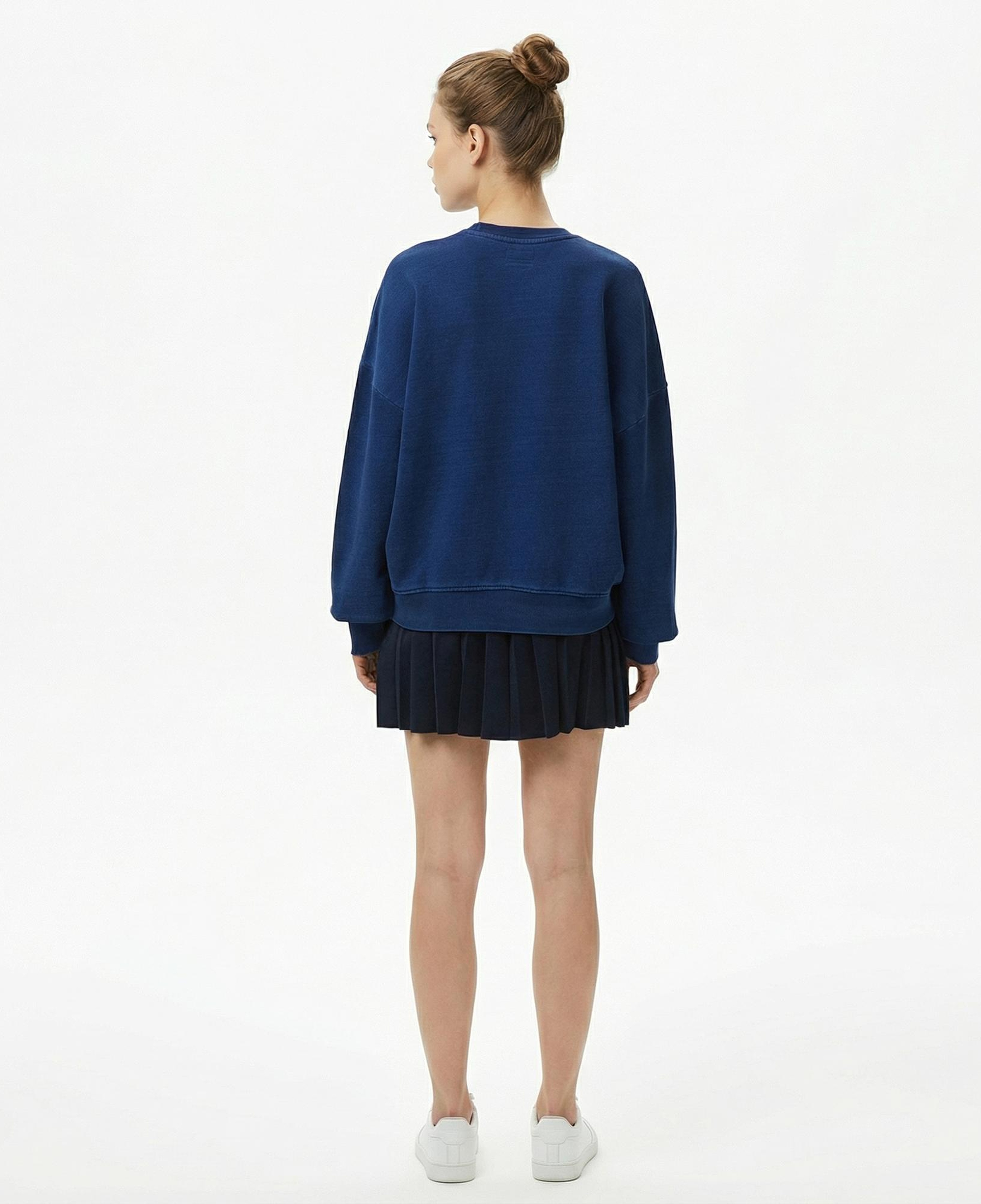 Guess Kadın Lacivert Sweatshirt