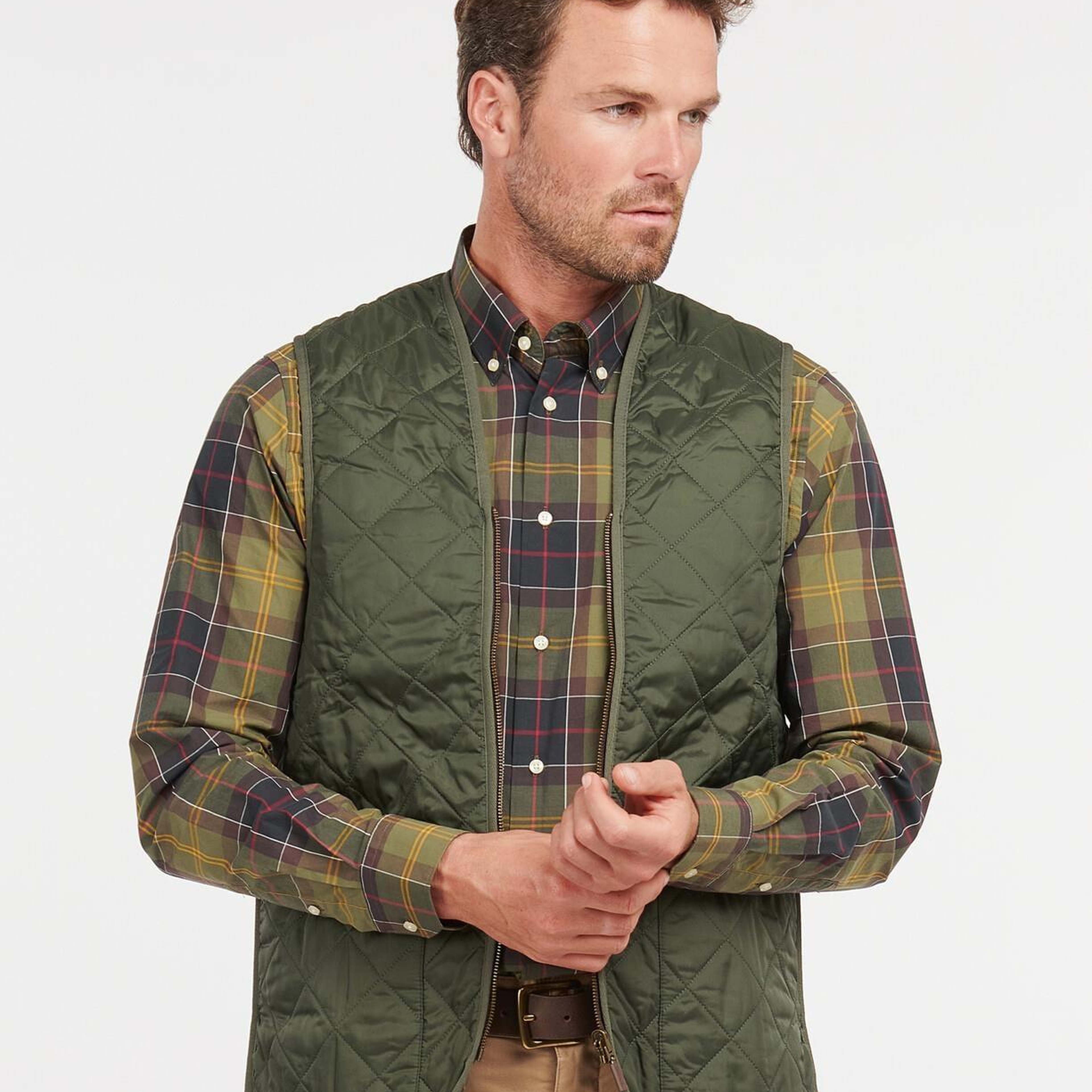 Barbour Quilted İçlik-Yelek - Bedale, Beaufort, Ashby ve Bristol ceketler ile uyumludur