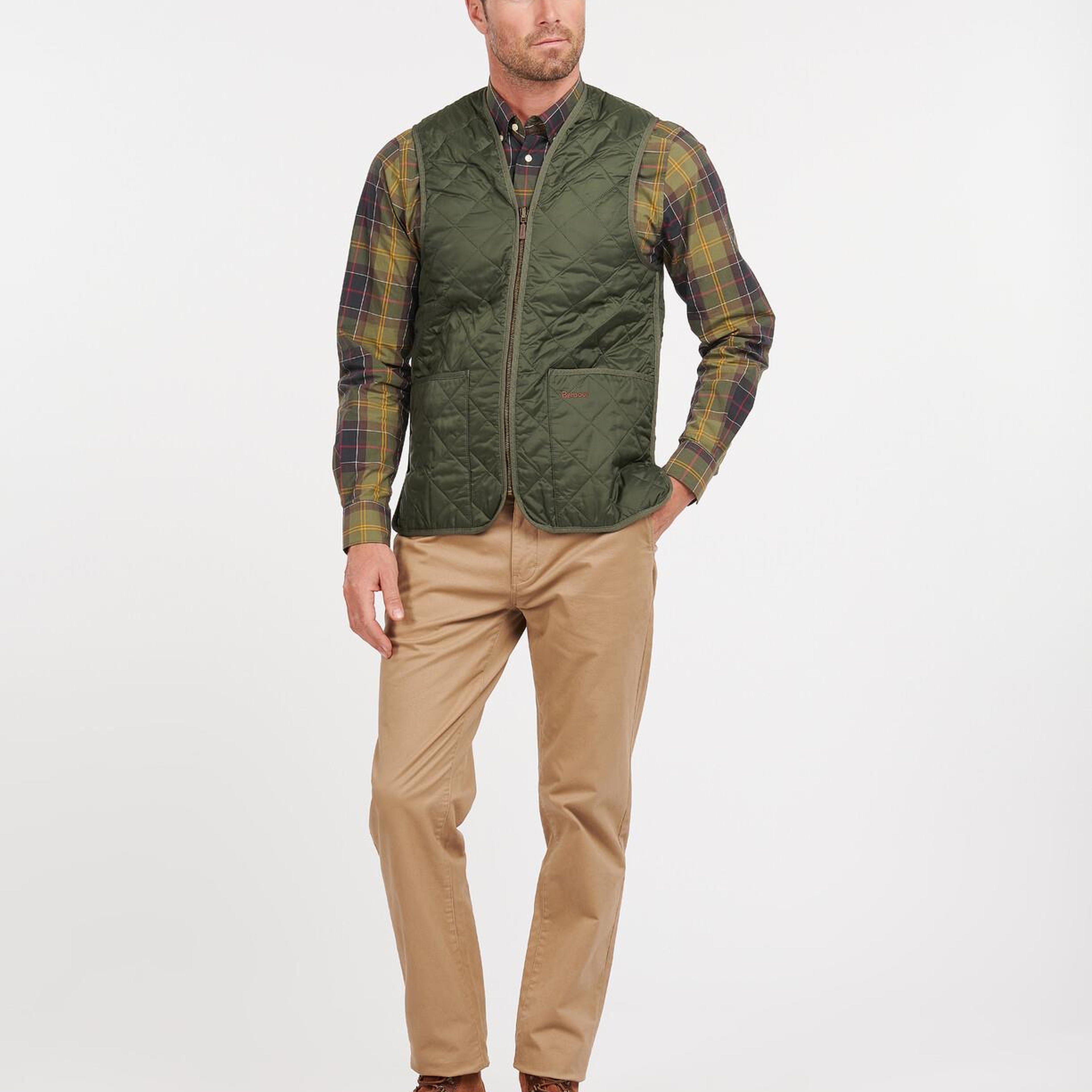 Barbour Quilted İçlik-Yelek - Bedale, Beaufort, Ashby ve Bristol ceketler ile uyumludur