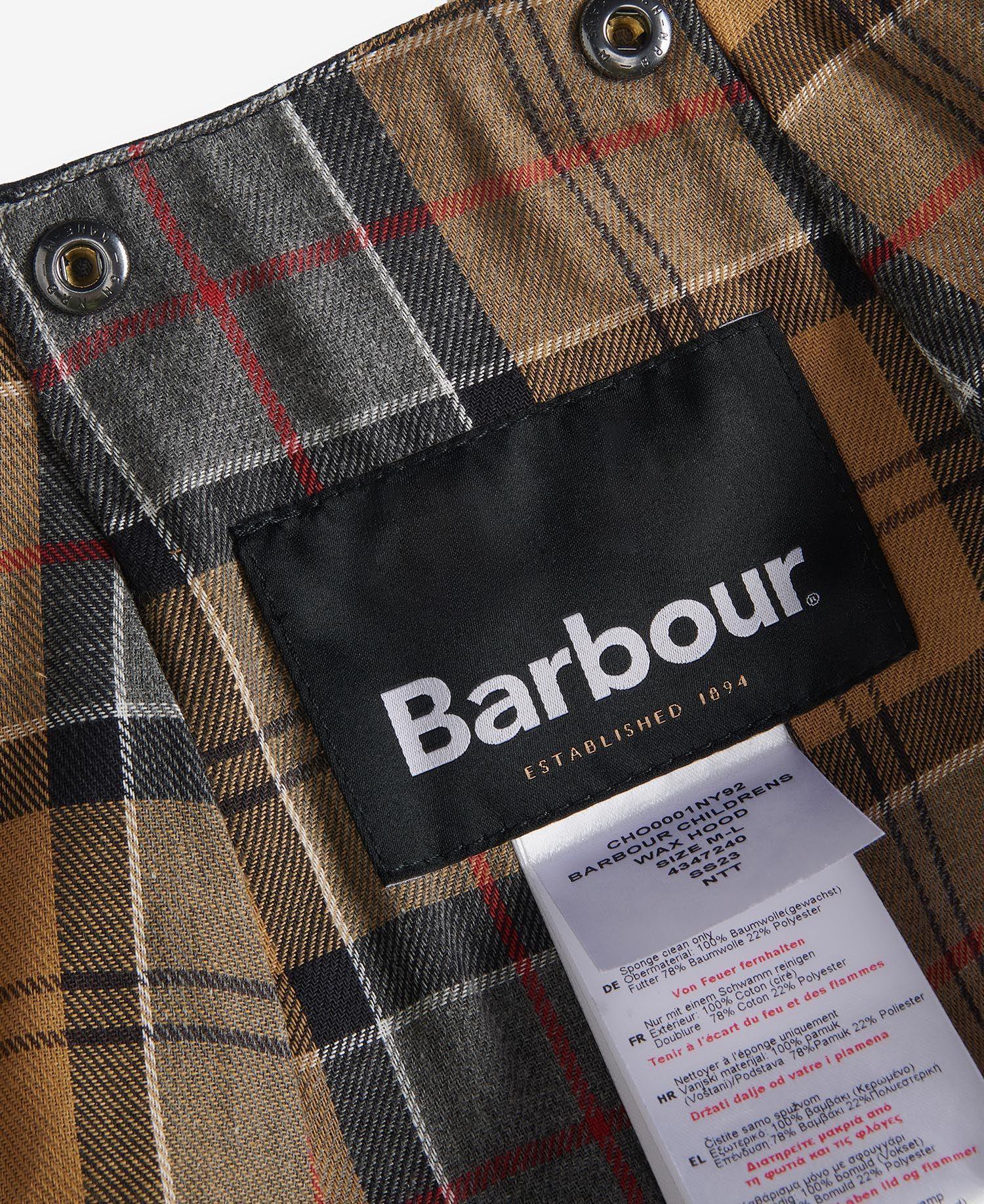 Barbour Childrens Yağlı Kapüşon