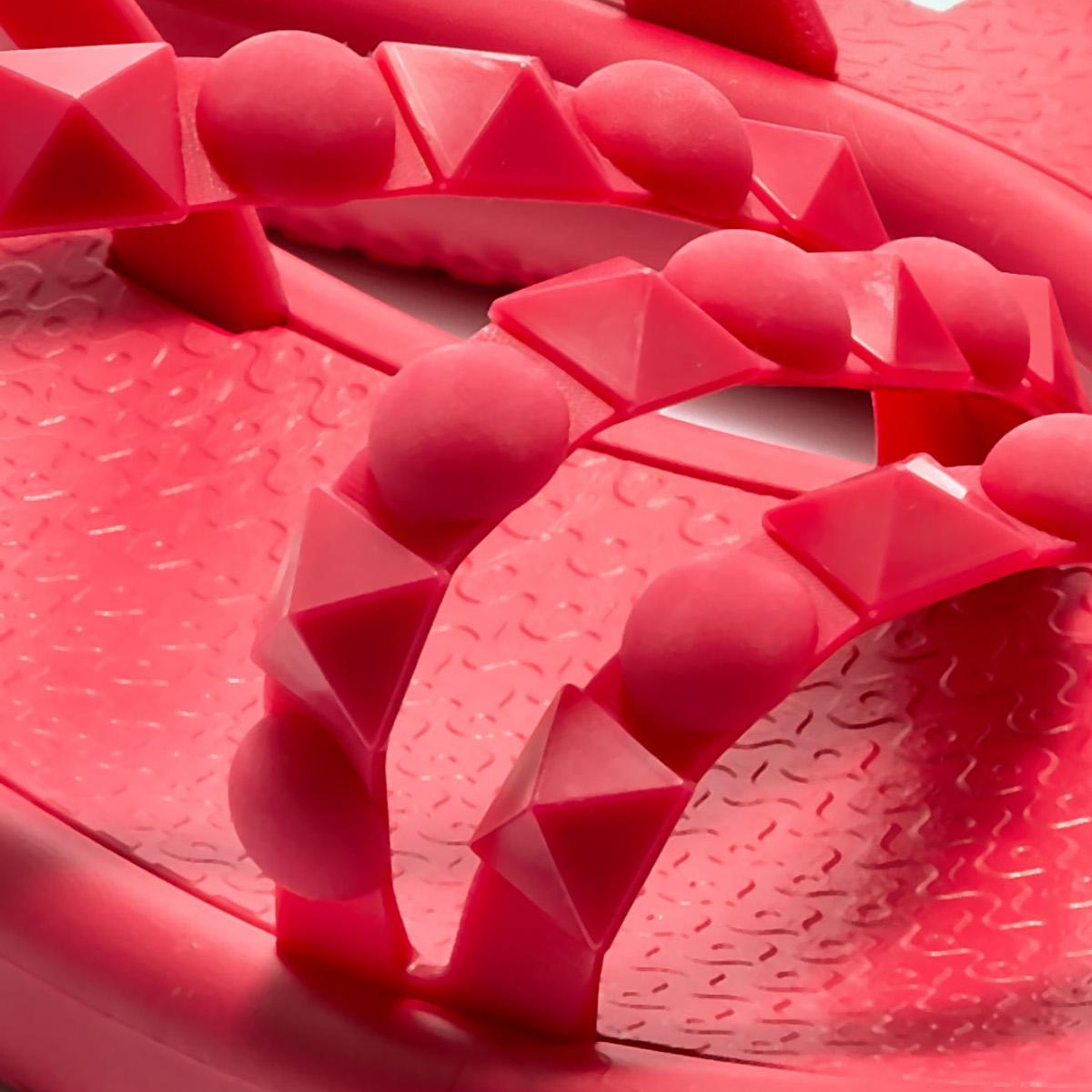 Meu Sol Flatform Kadın Sandalet Nar Çiçeği 35/42