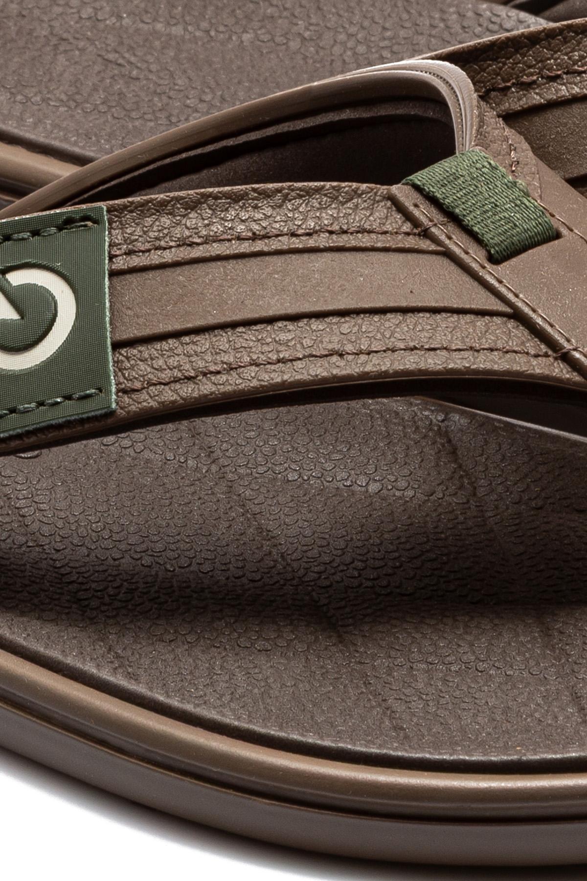 Malta Erkek Parmak Arası Terlik Kahverengi 39/46