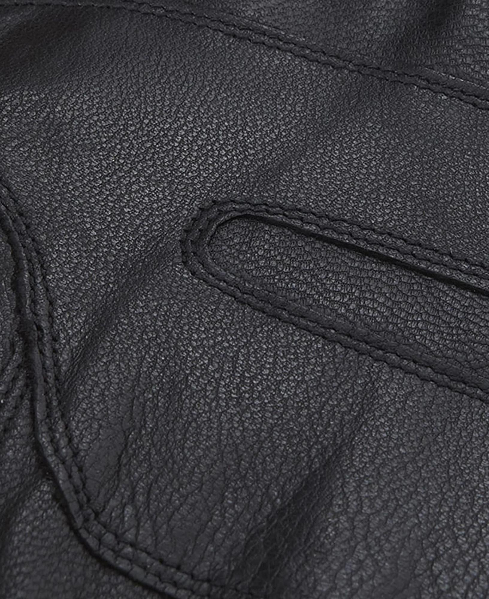 Barbour Burnished Deri Eldiven