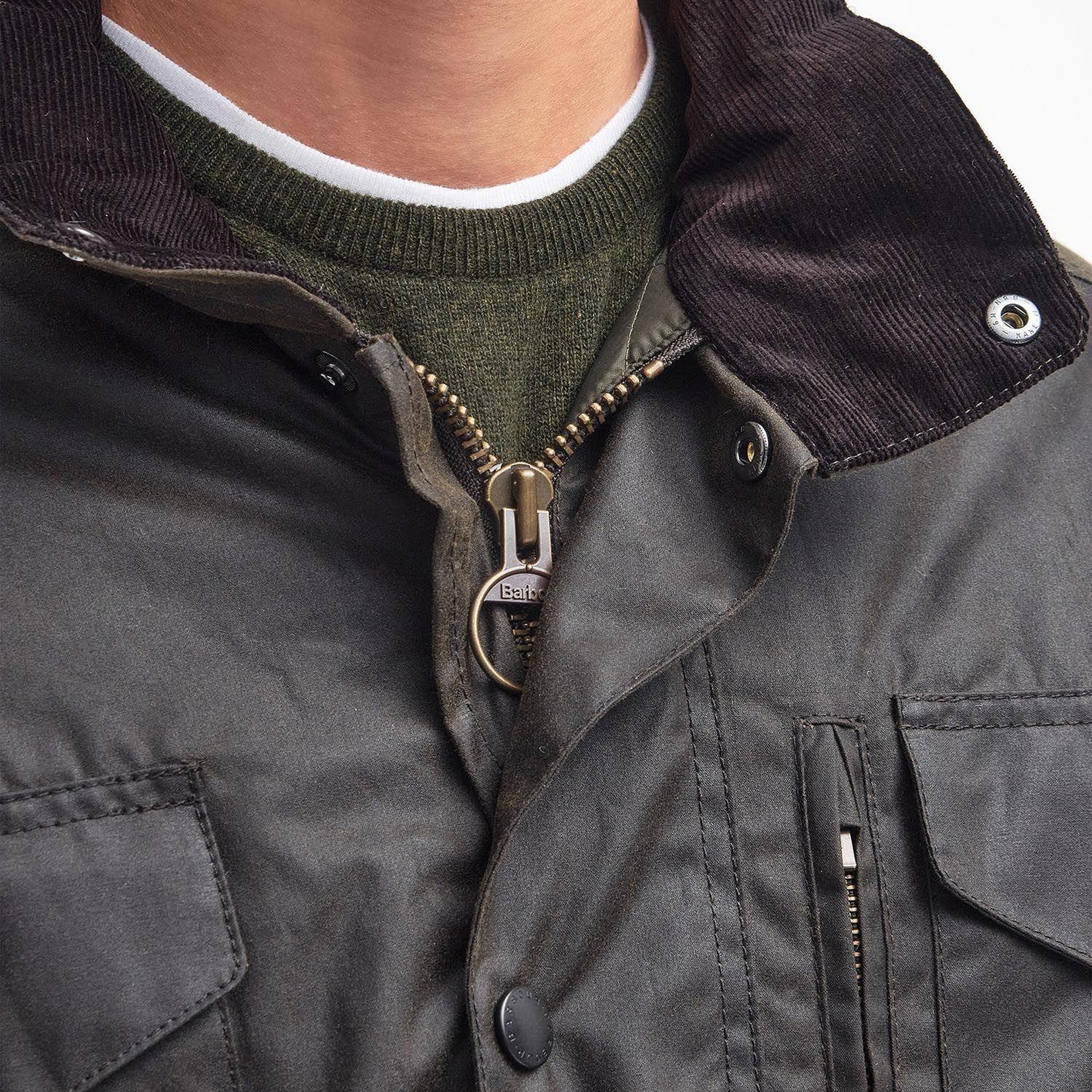 Barbour Sapper Yağlı Ceket