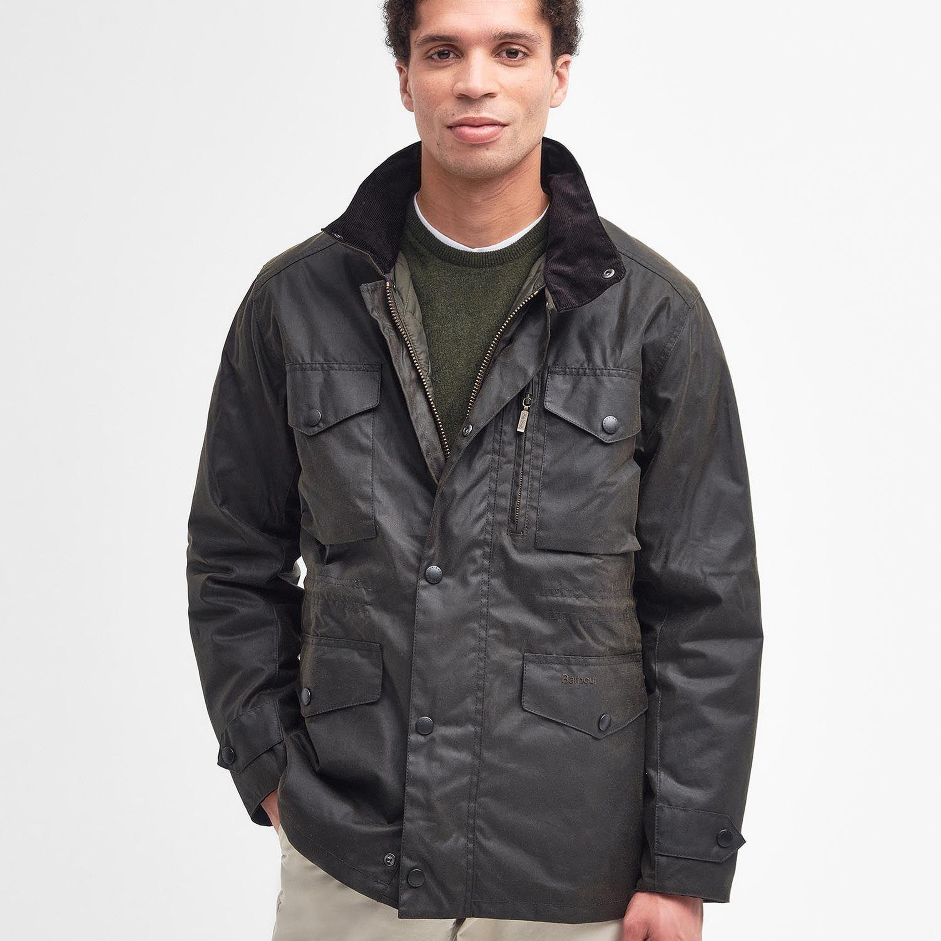 Barbour Sapper Yağlı Ceket