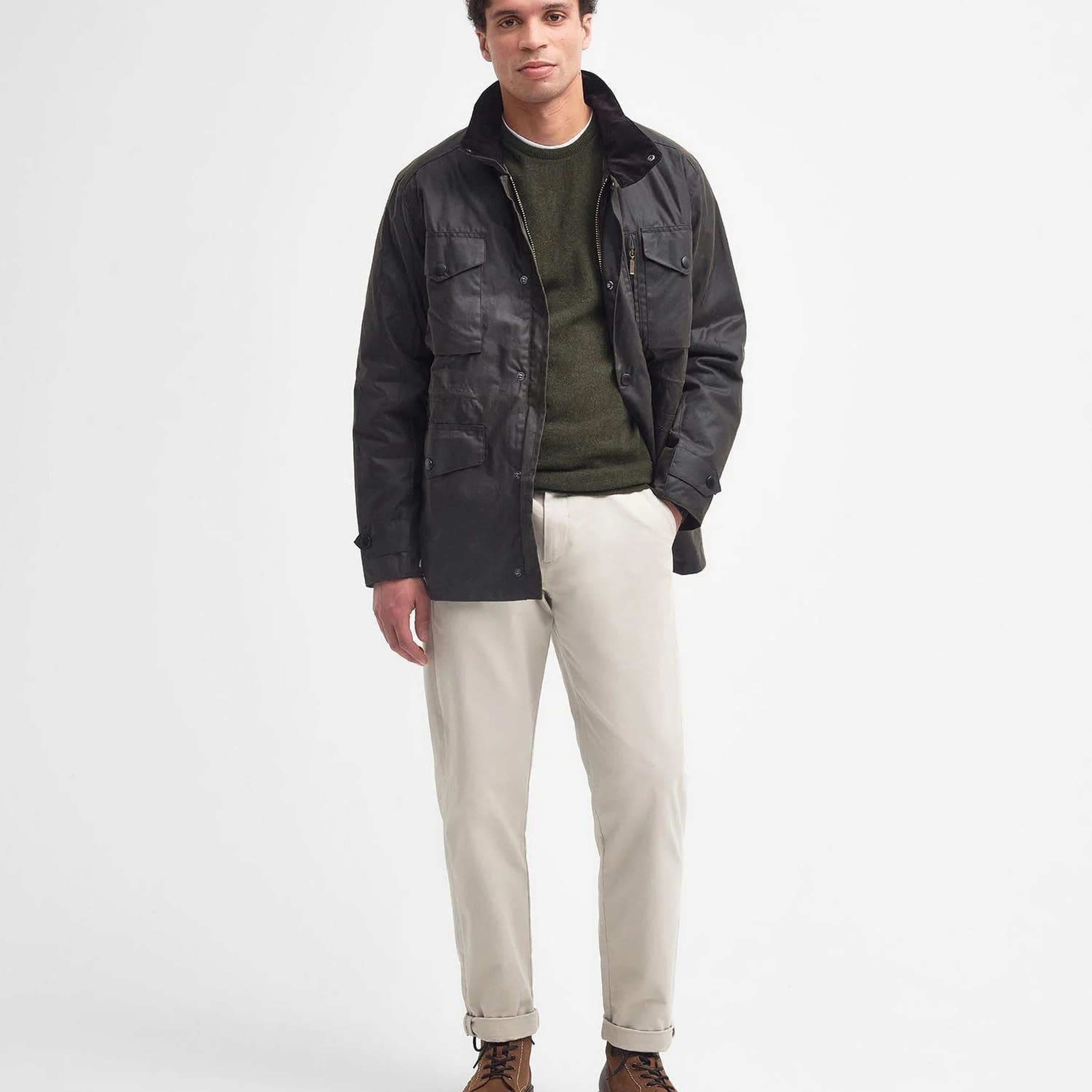 Barbour Sapper Yağlı Ceket