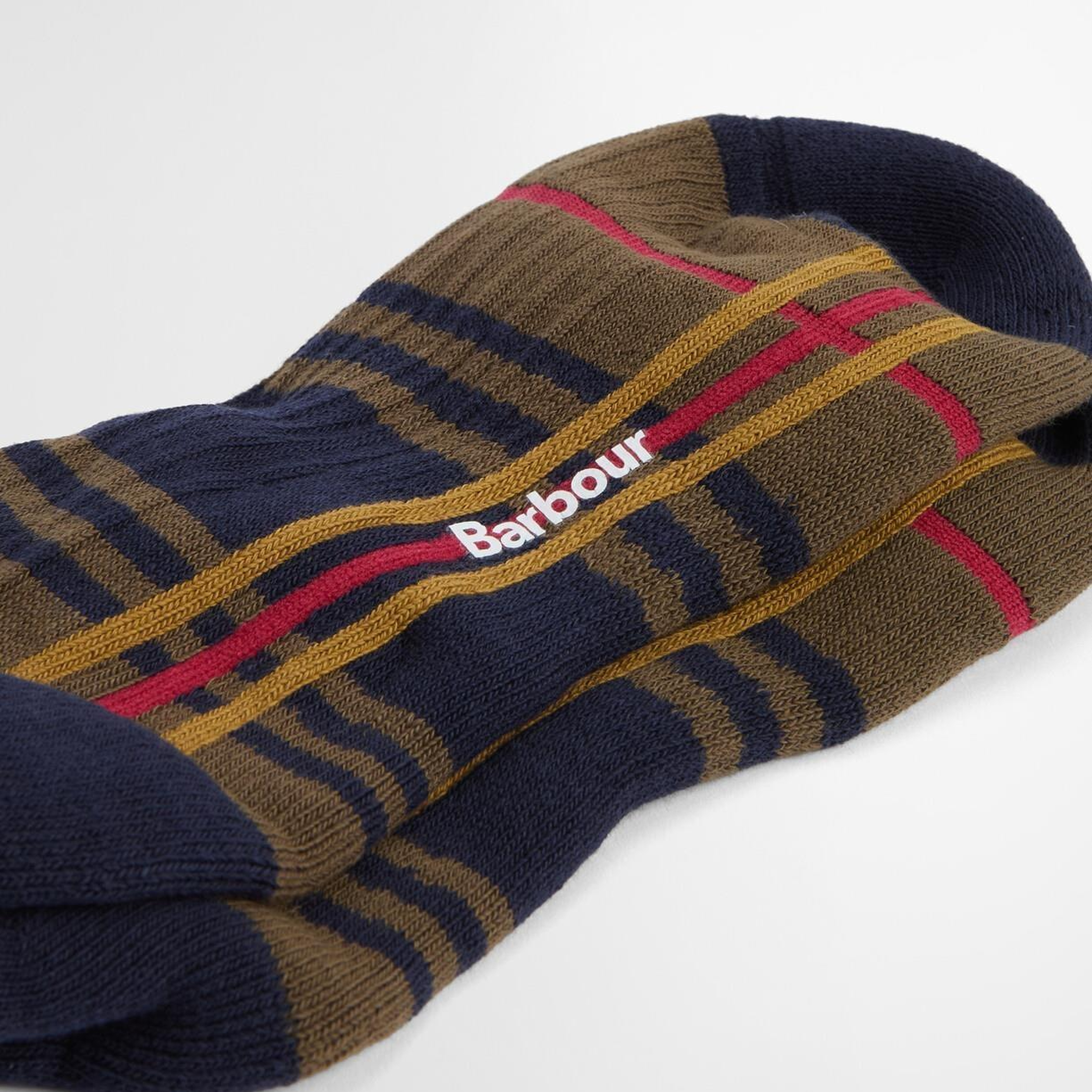 Barbour Wellington Tartan Diz Üstü Çorap