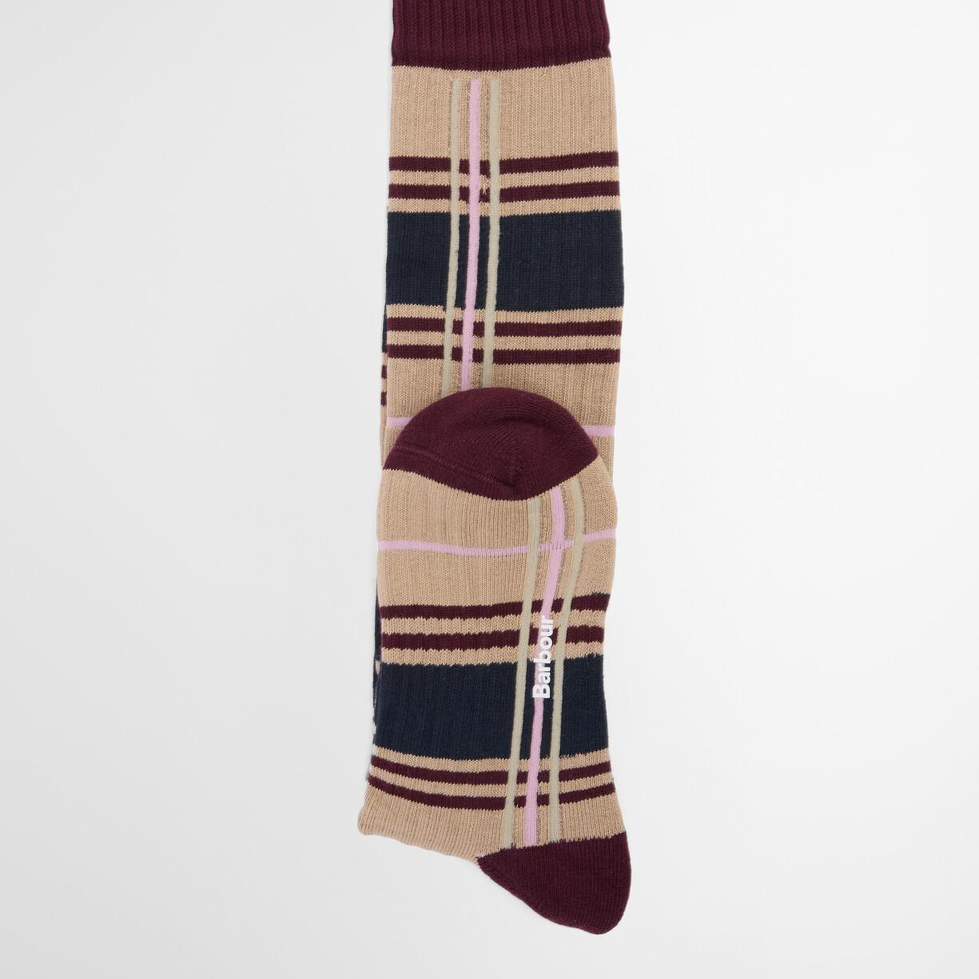 Barbour Wellington Tartan Diz Üstü Çorap